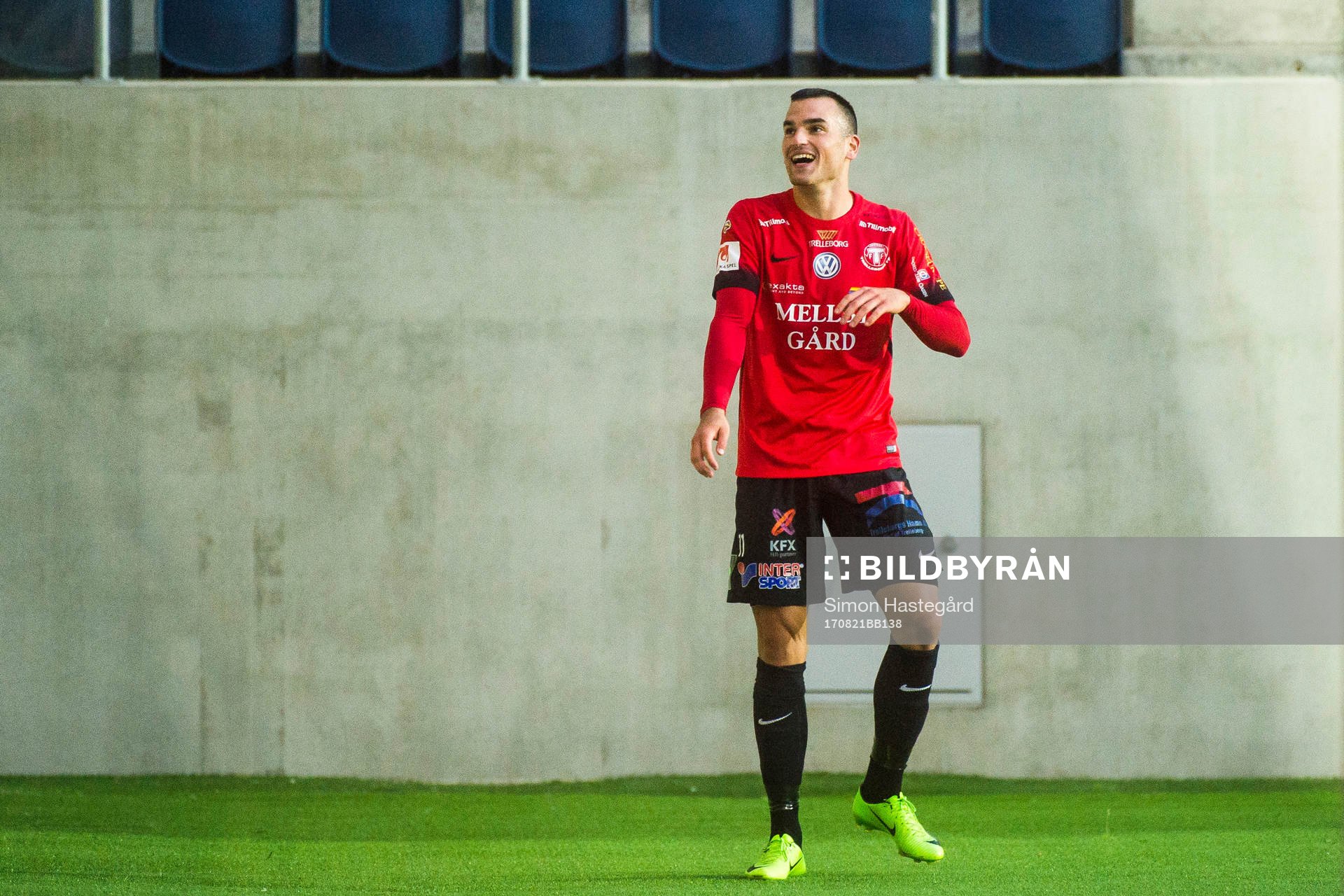 Trelleborgs Dino Islamovic jublar