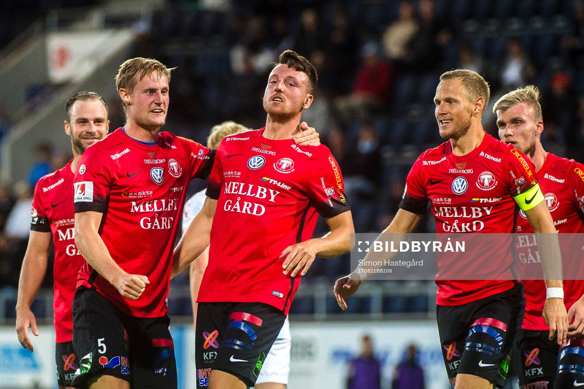 Trelleborgs Alexander Blomqvist jublar