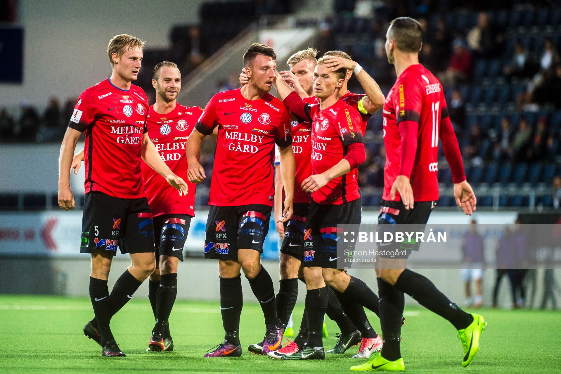 Trelleborgs Alexander Blomqvist jublar