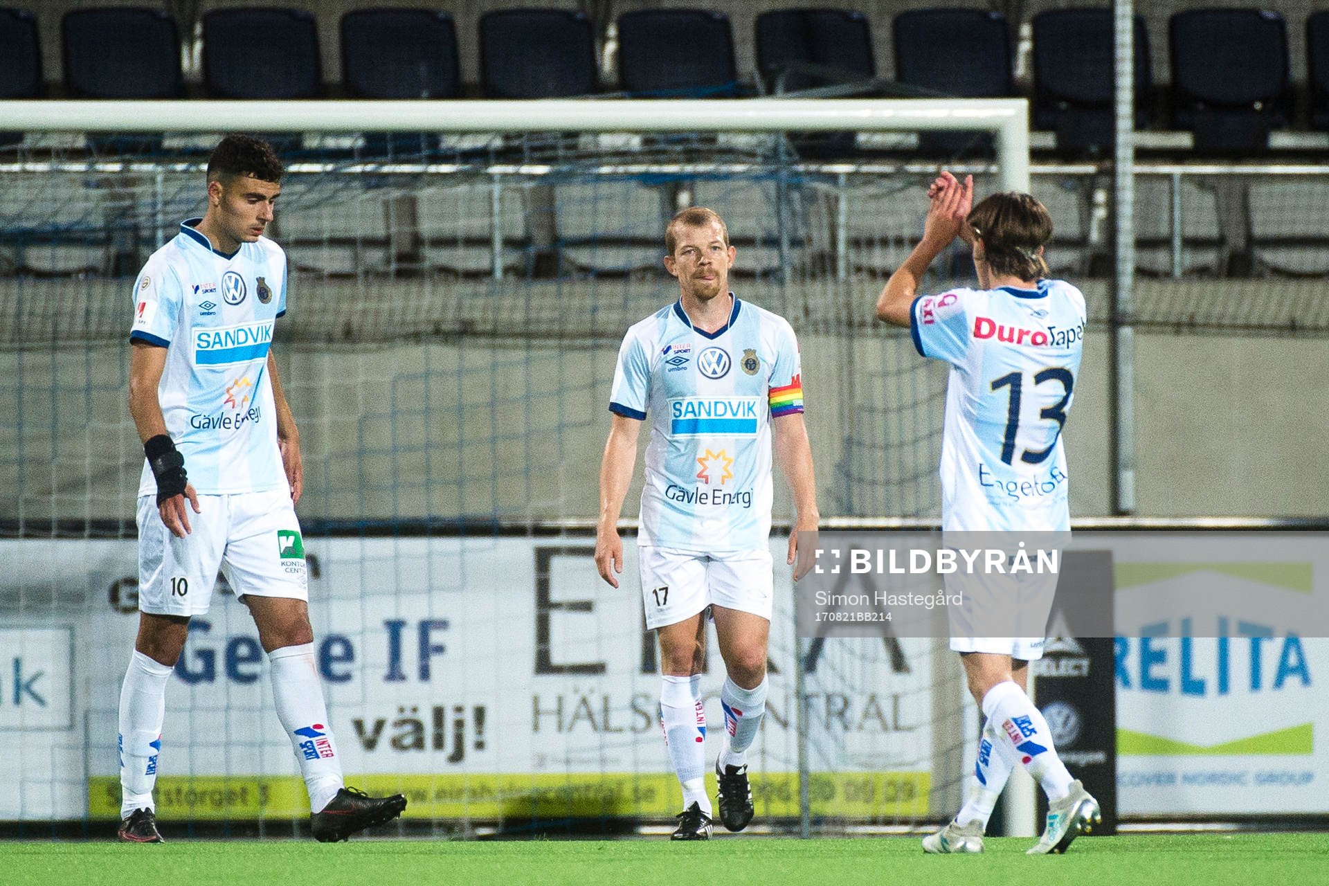 Gefles spelare deppar