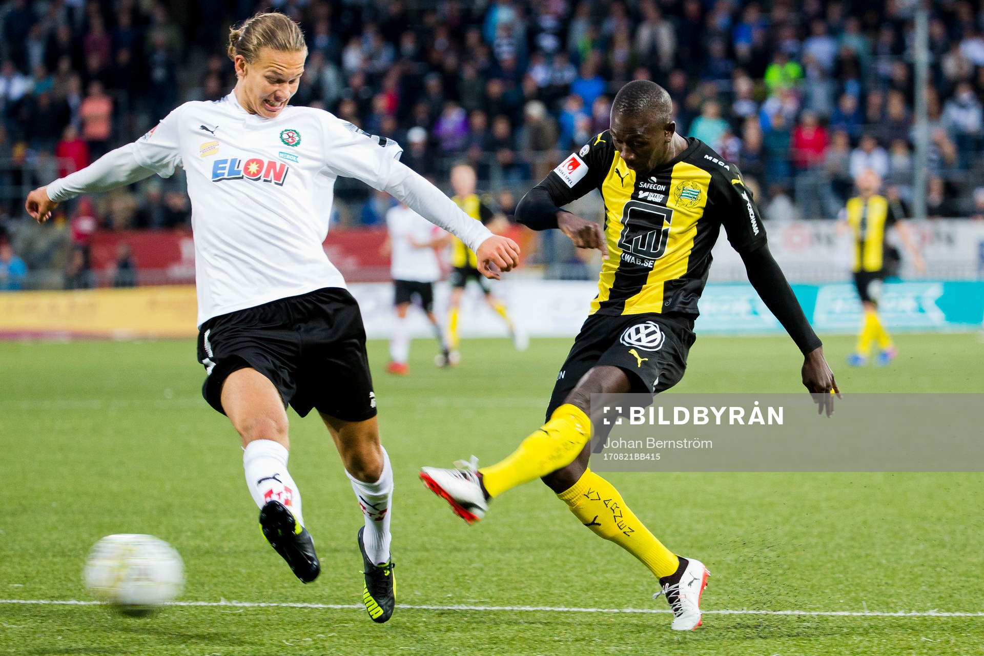 Hammarbys Pa Amat Dibba gör 0-3 och Örebros Arvid Brorsson
