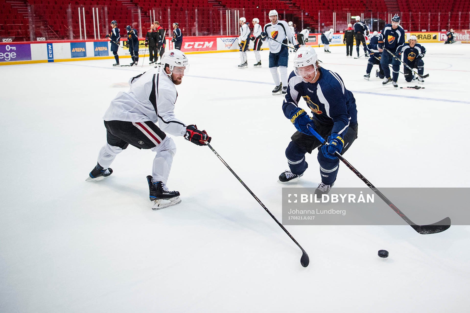 Chicagos Erik Gustafsson och Buffalos Jacob Josefson deltar