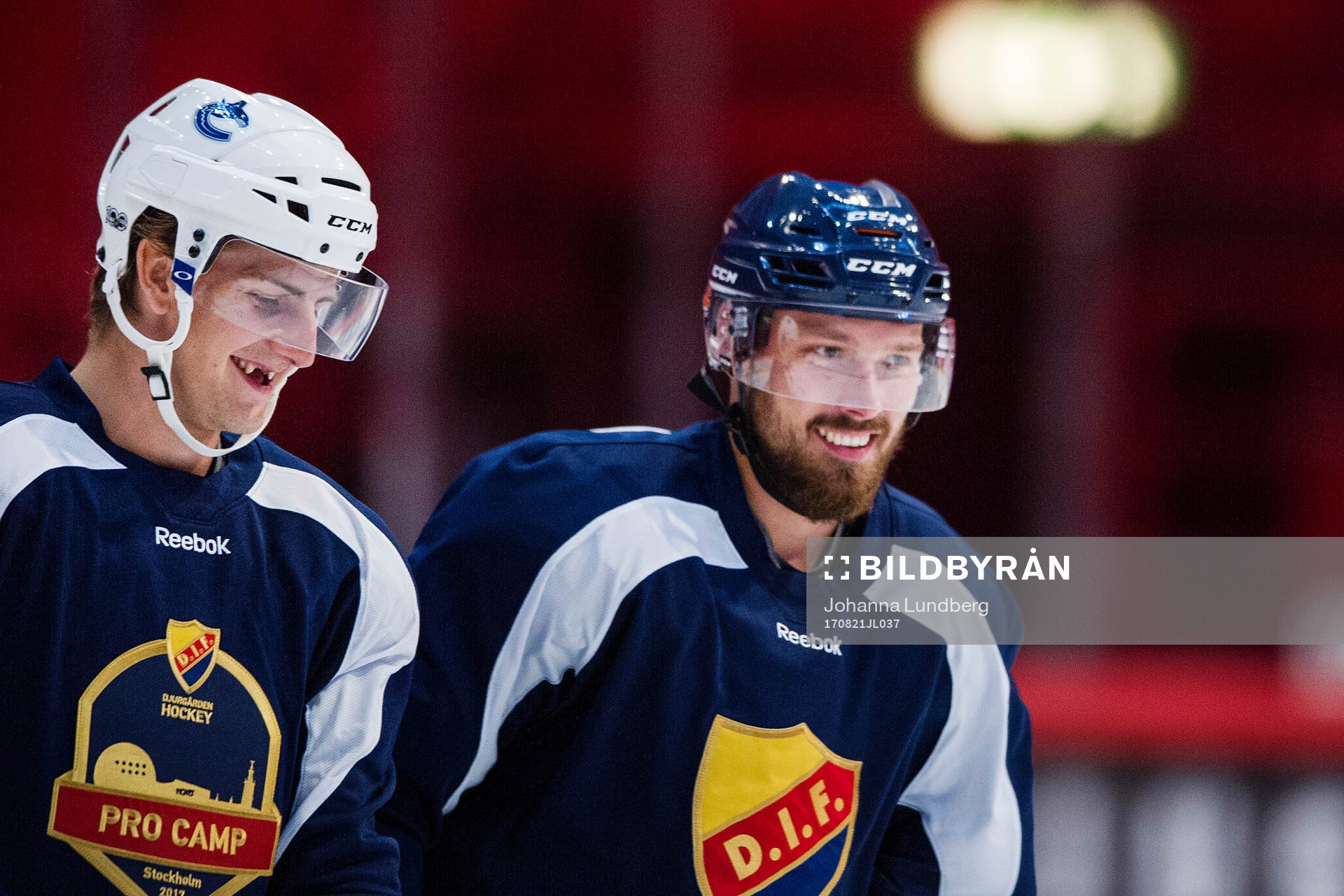 Vancouvers Philip Holm och Djurgårdens Mikael Ahlén