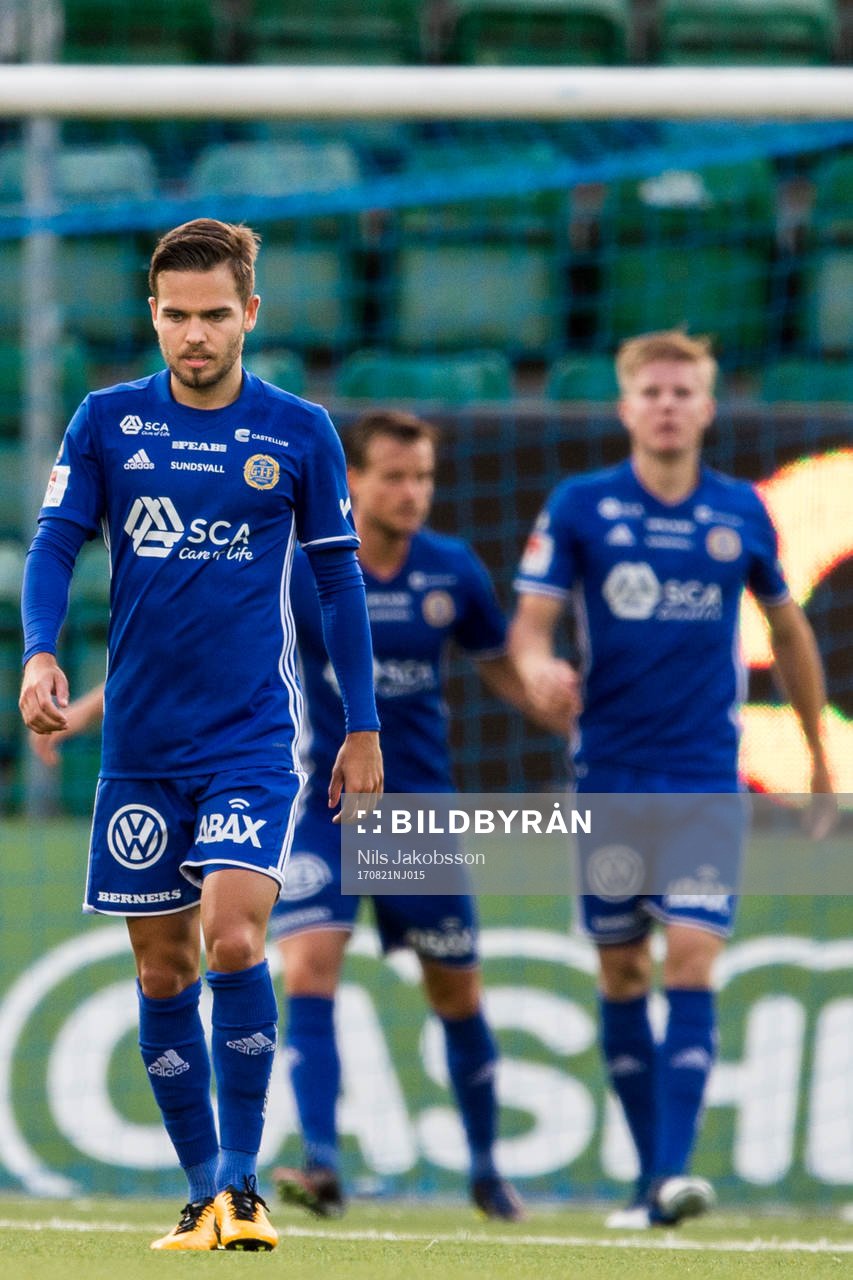 Sundsvalls Kristinn Steindorsson deppar