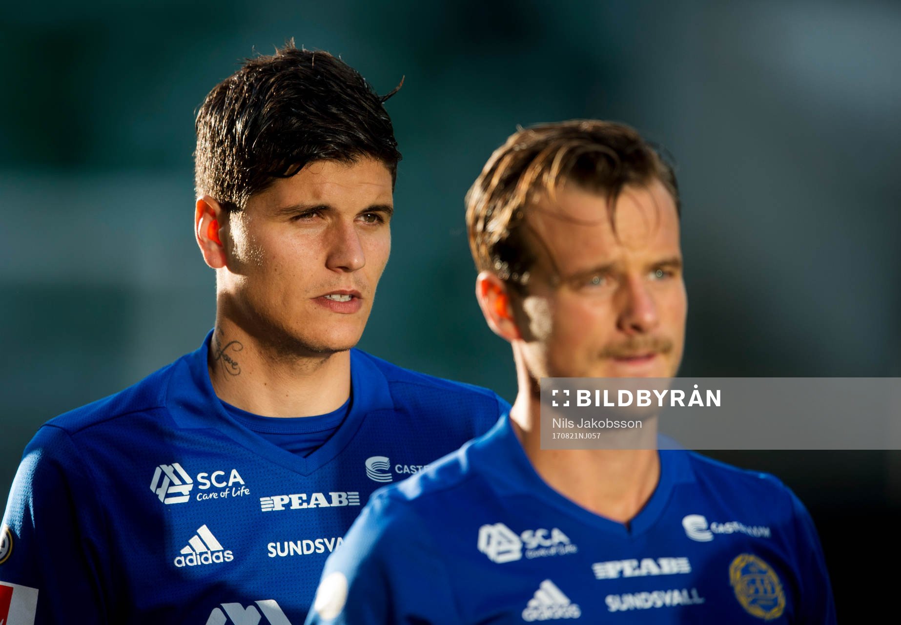 Sundsvalls David Batanero och Eric Larsson