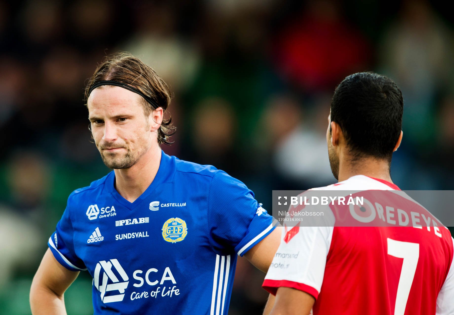 Sundsvalls Linus Hallenius deppar
