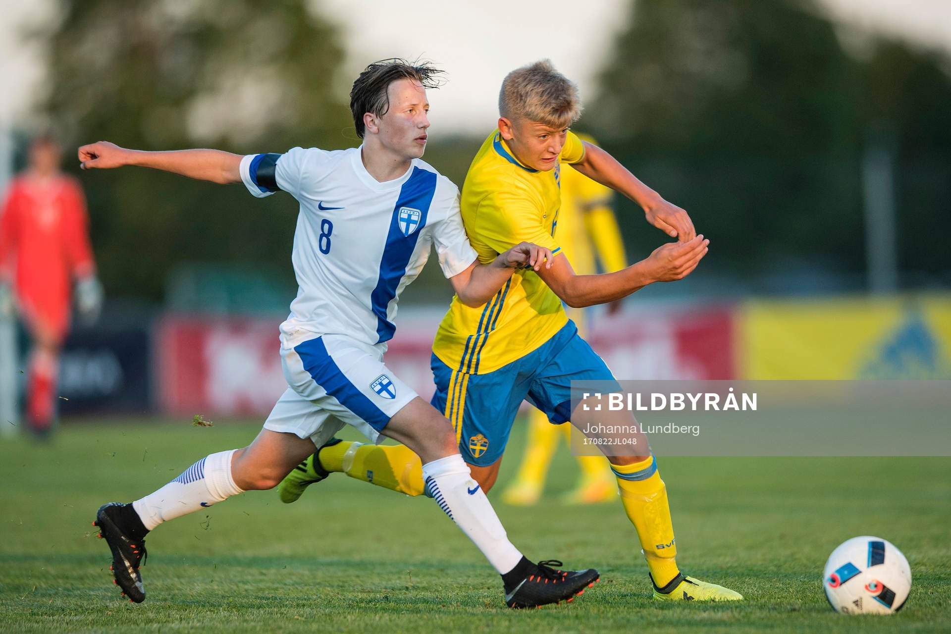 Finlands Tuukka Partanen och Sveriges Dennis Collander
