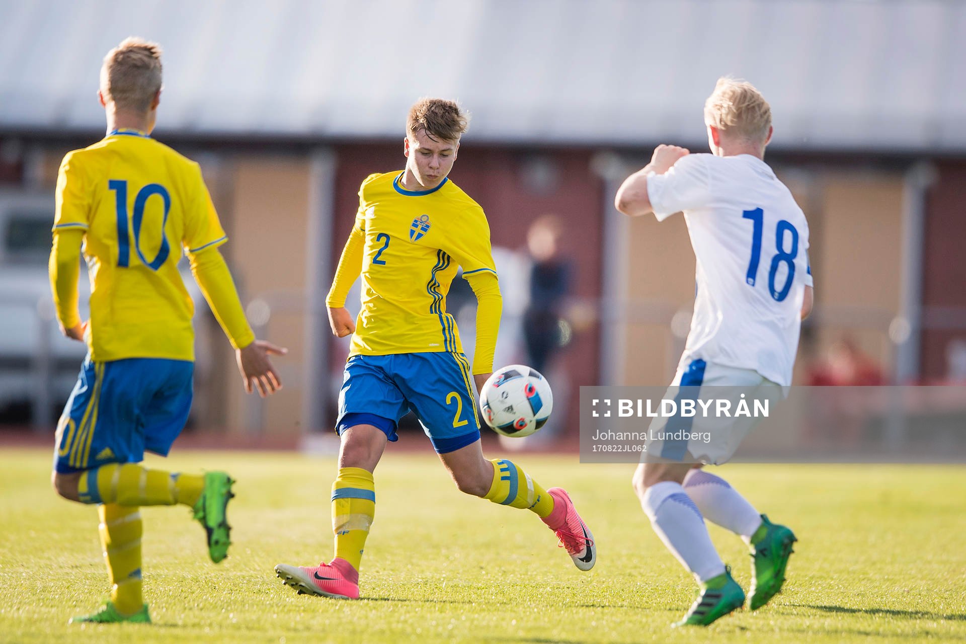 Sveriges Viktor Widell och Finlands Jouko Karhunen