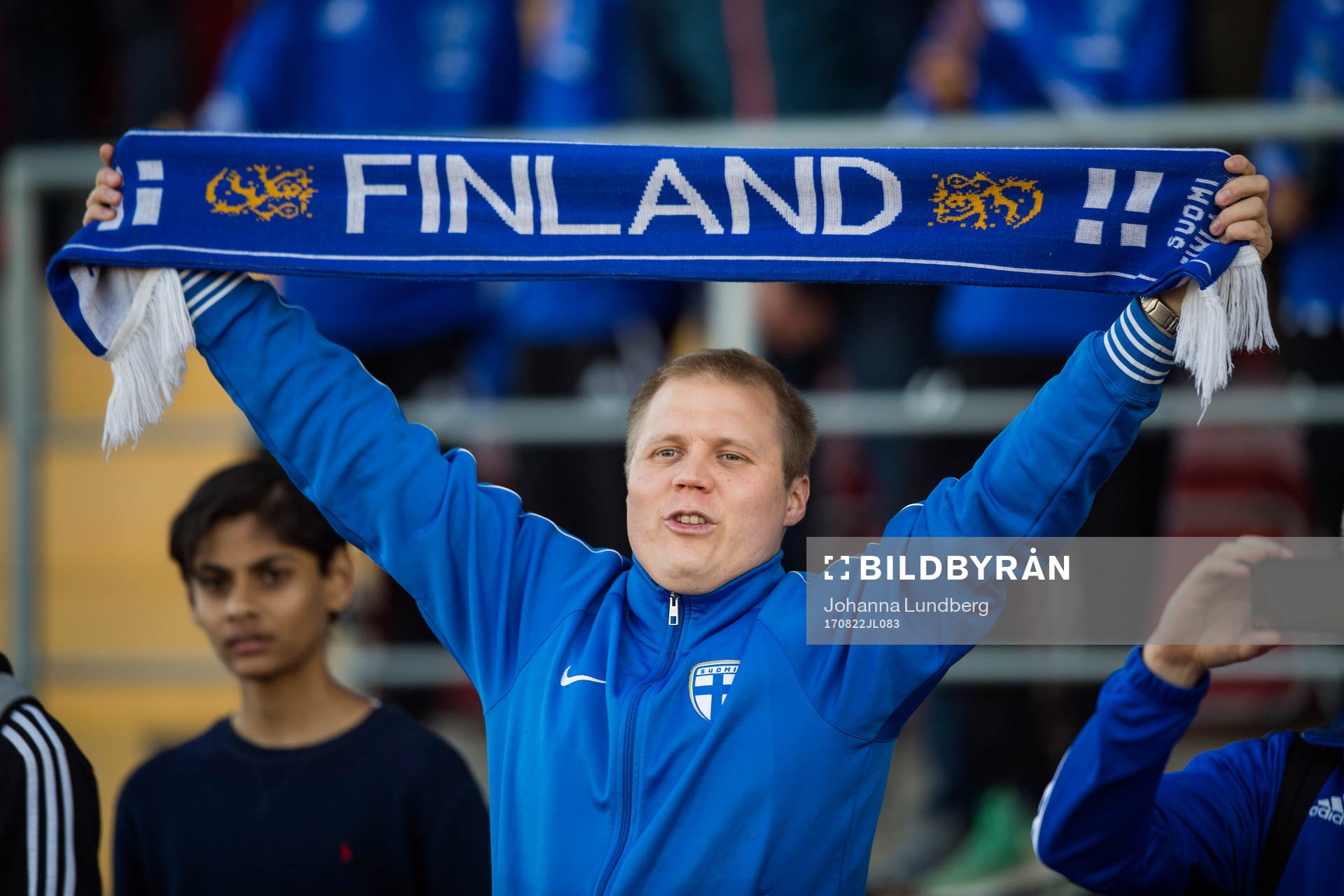 En finsk supporter