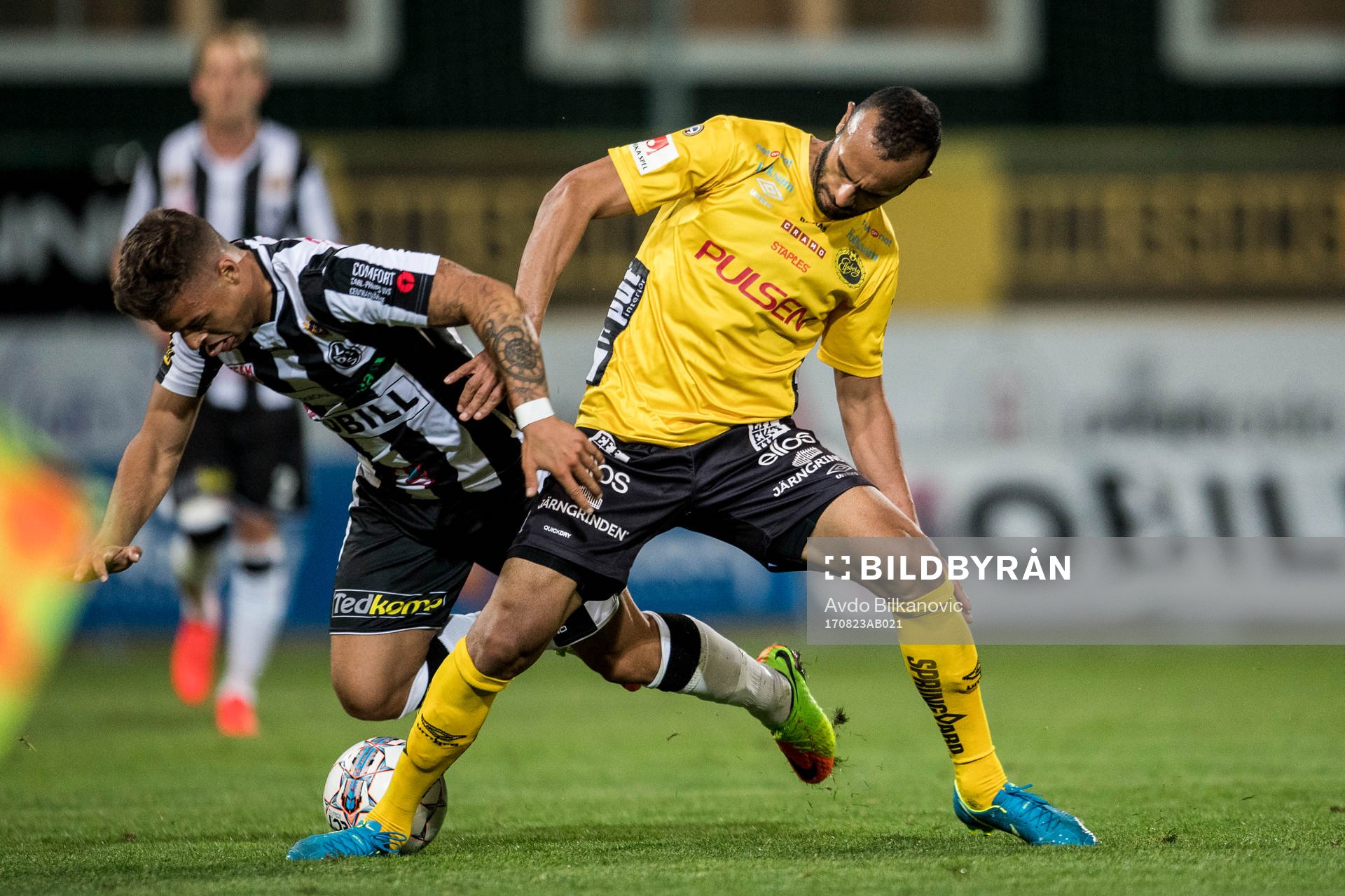 Landskronas Dino Mesic och Elfsborgs Issam Jebali