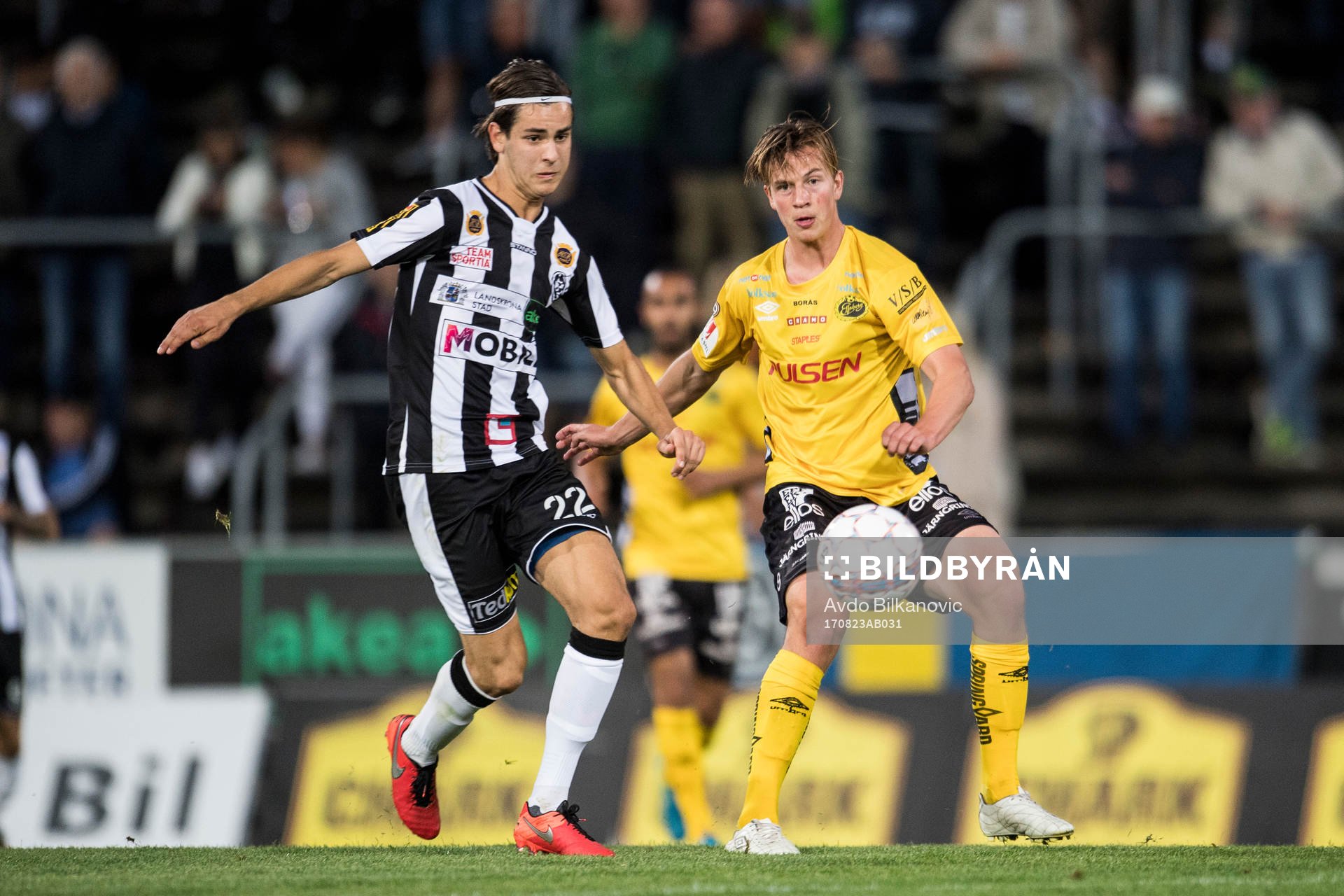 Landskronas Adi Nalic och Simon Olsson