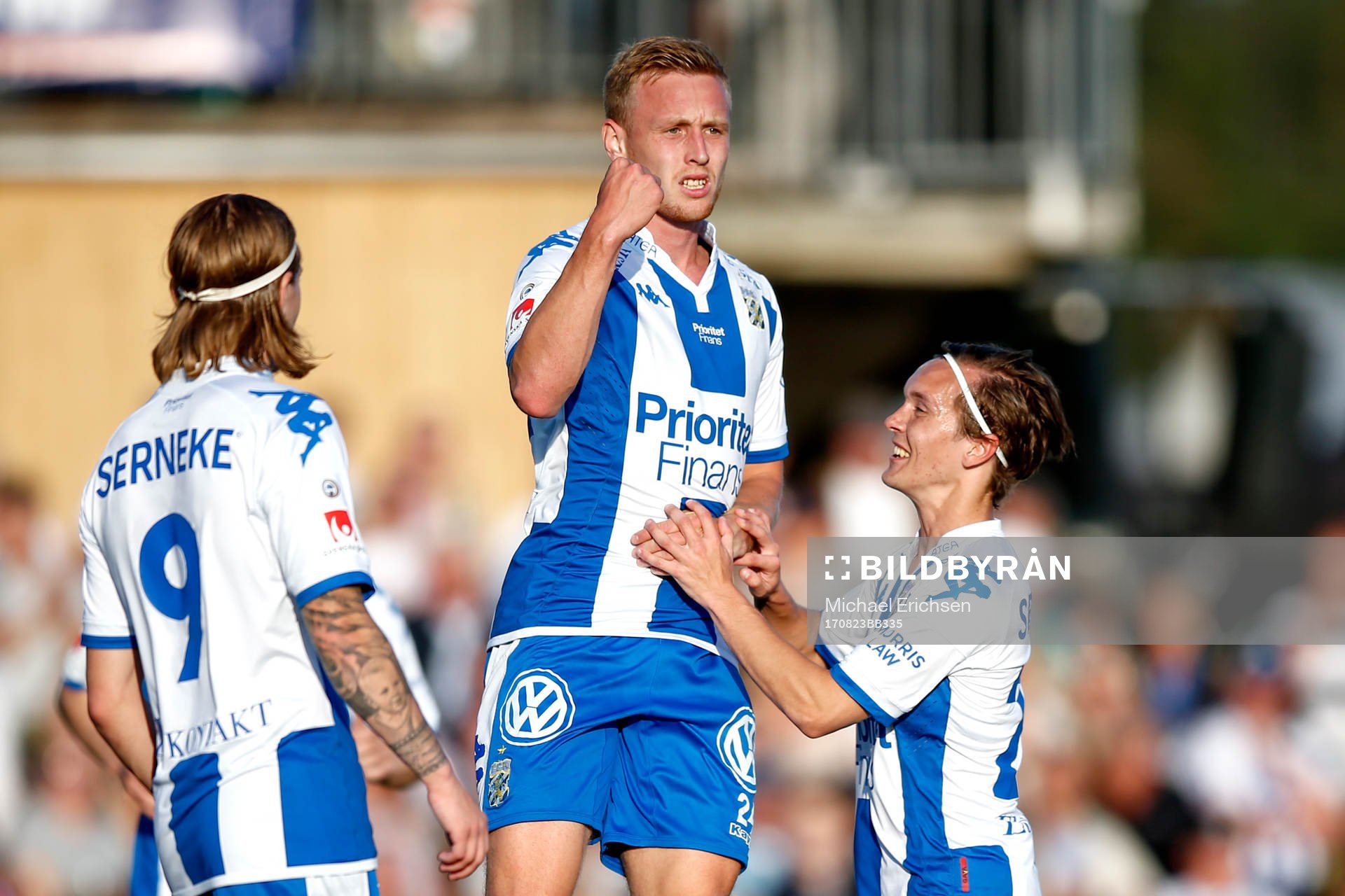 IFK Göteborgs Sebastian Ohlsson jublar