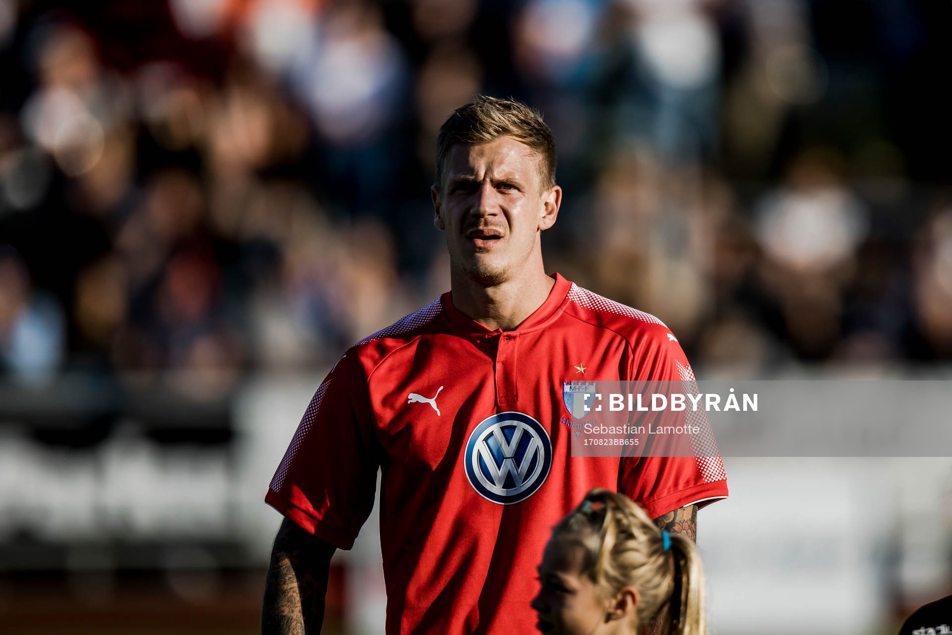 Malmö FFs målvakt Johan Dahlin