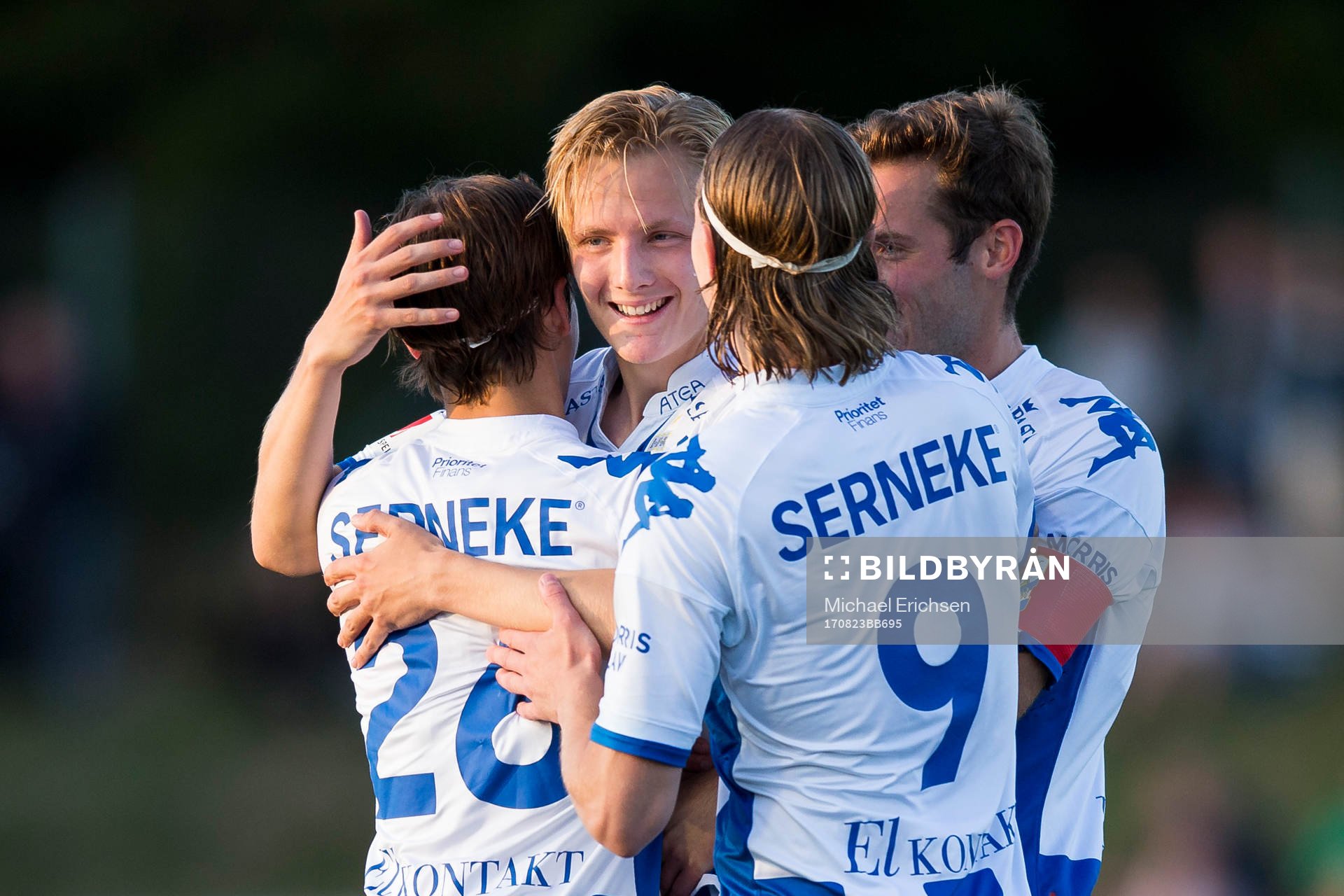 IFK Göteborgs Billy Nordström jublar