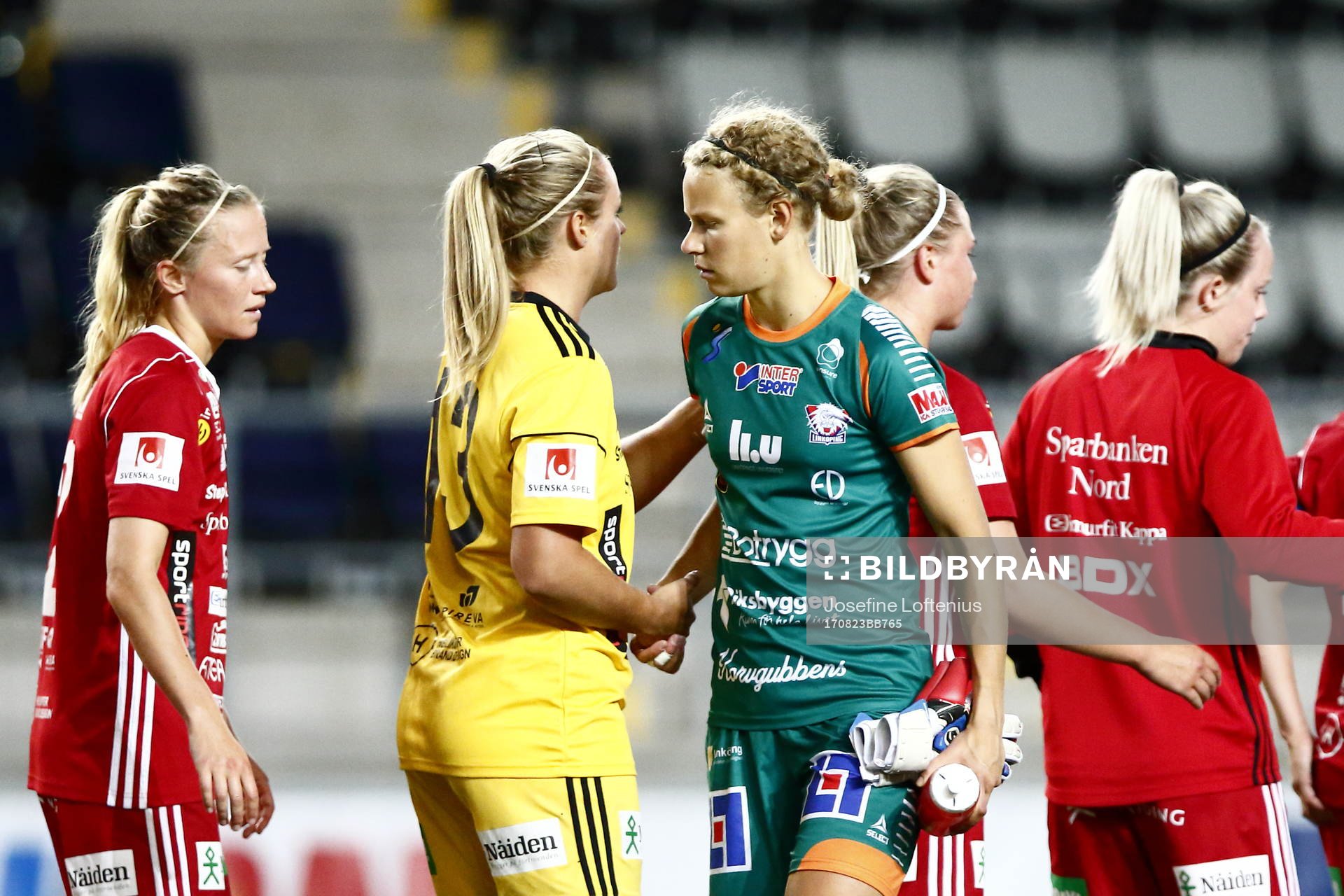 Piteås Hilda Carlén och Linköpings Cajsa Andersson