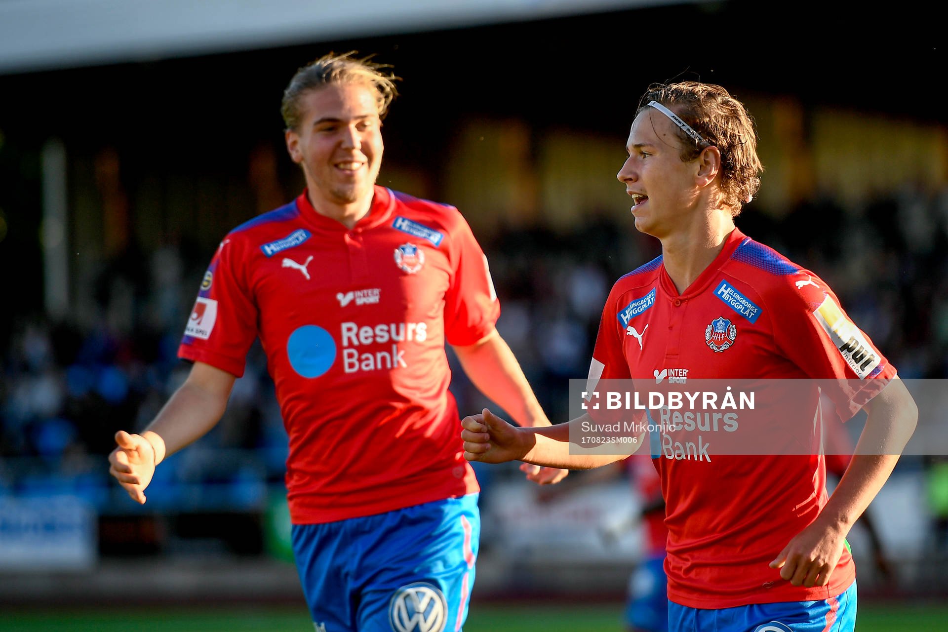 Helsingborgs Alex Timossi Andersson jublar