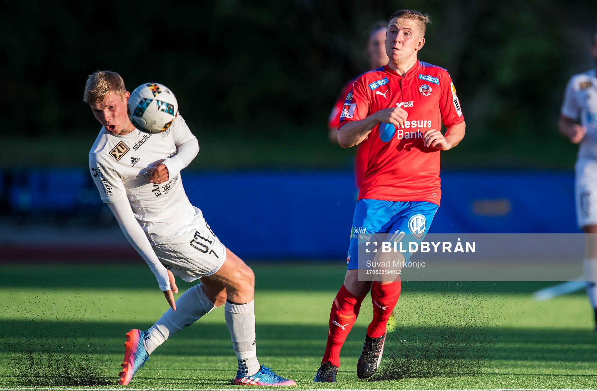 Helsingborgs Darijan Bojanic och Oskarshamns Anton Agebjörn