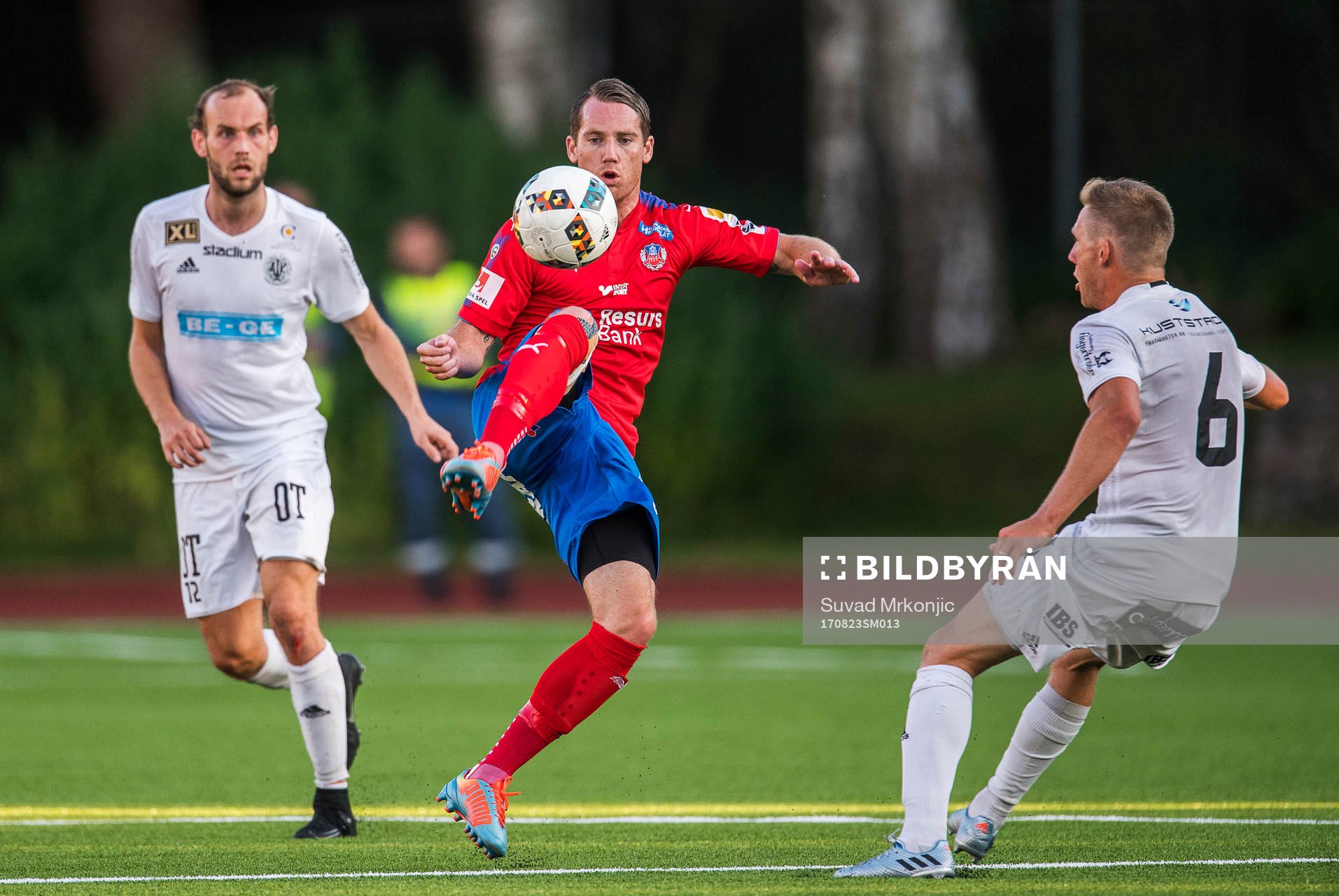 Helsingborgs Johan Persson och Oskarshamns Filip