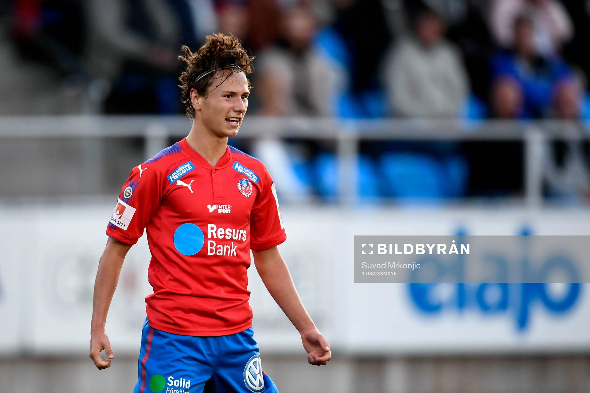 Helsingborgs Alex Timossi Andersson jublar