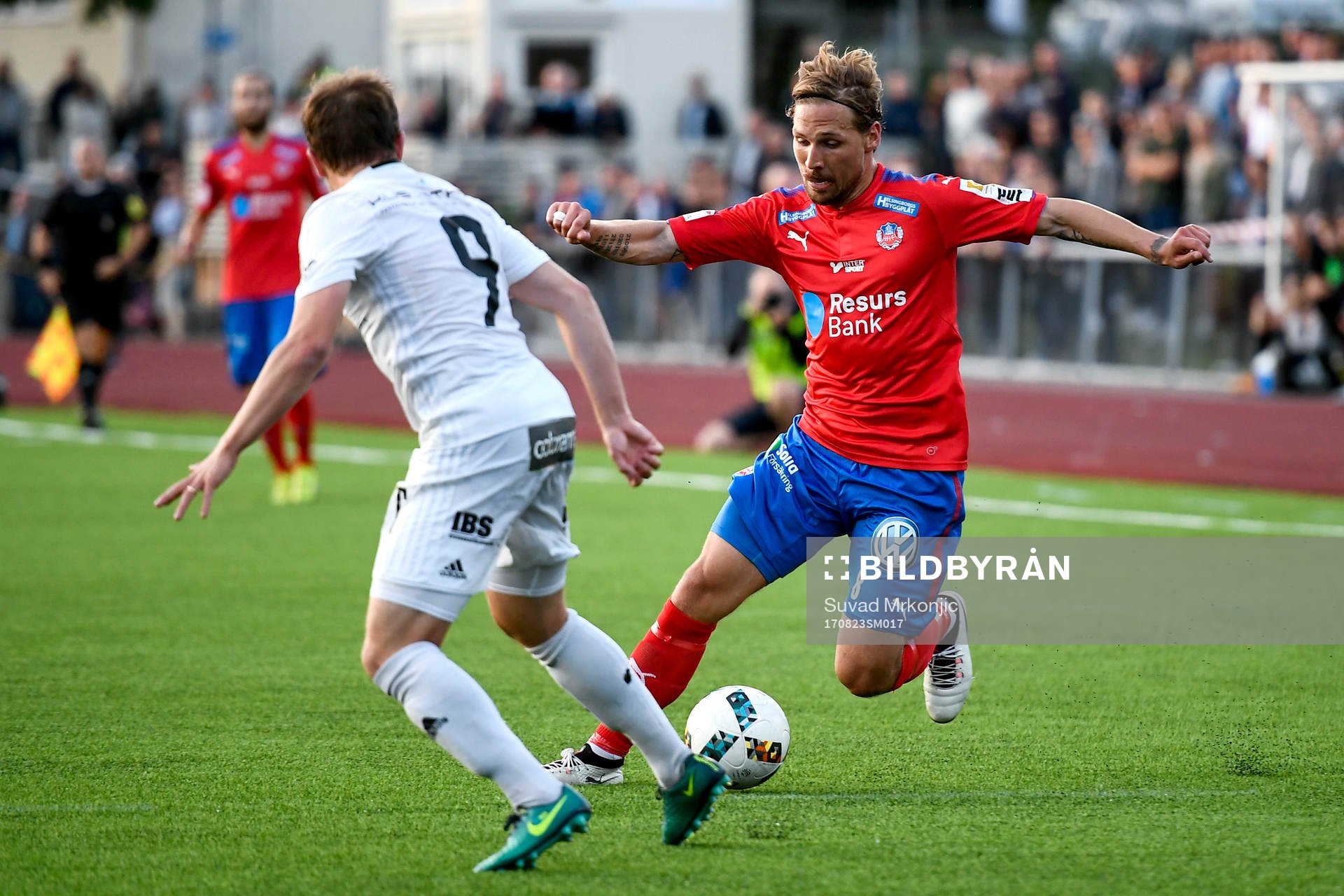 Oskarshamns Emil Dolk och Helsingborgs Martin Christensen