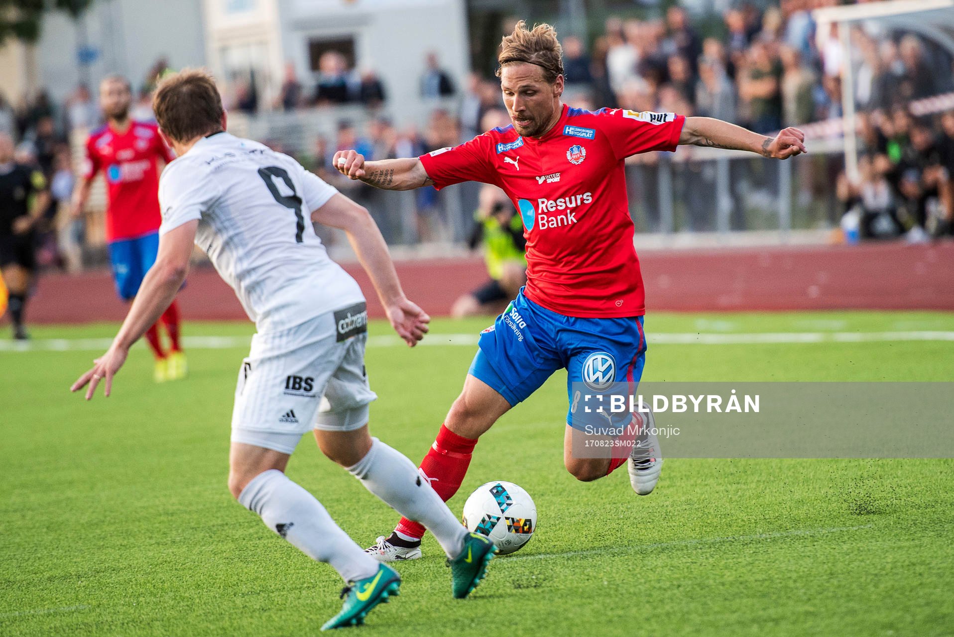 Helsingborgs Martin Christensen och Oskarshamns Emil Dolk