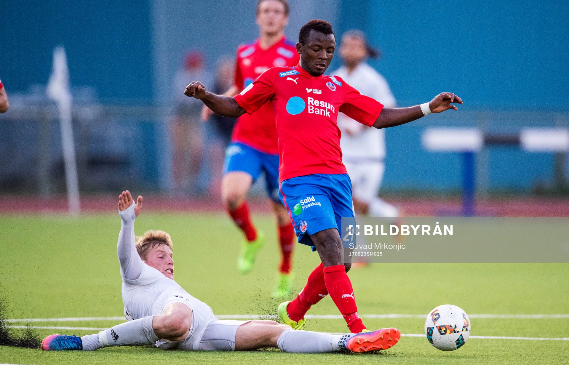 Helsingborgs Monday Samuel och Oskarshamns Anton Agebjörn