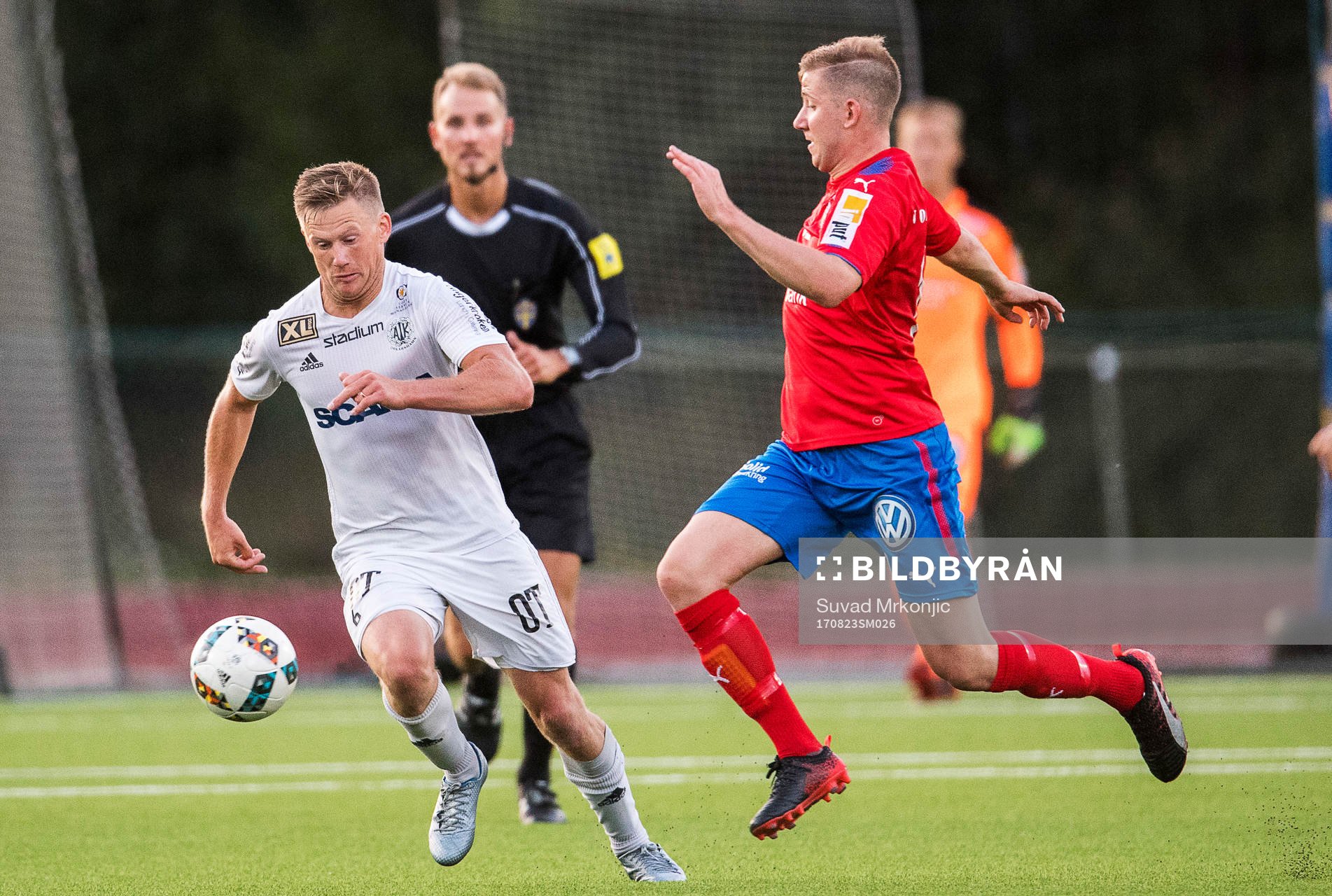 Helsingborgs Darijan Bojanic och Oskarshamns Filip