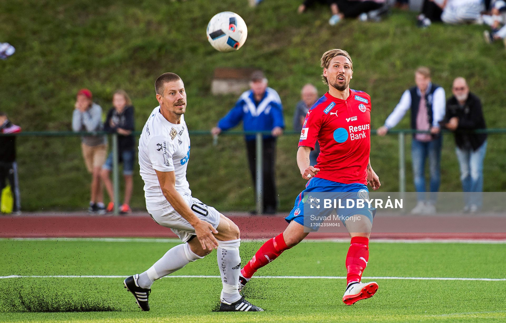 Helsingborgs Martin Christensen gör 0-2 målet och