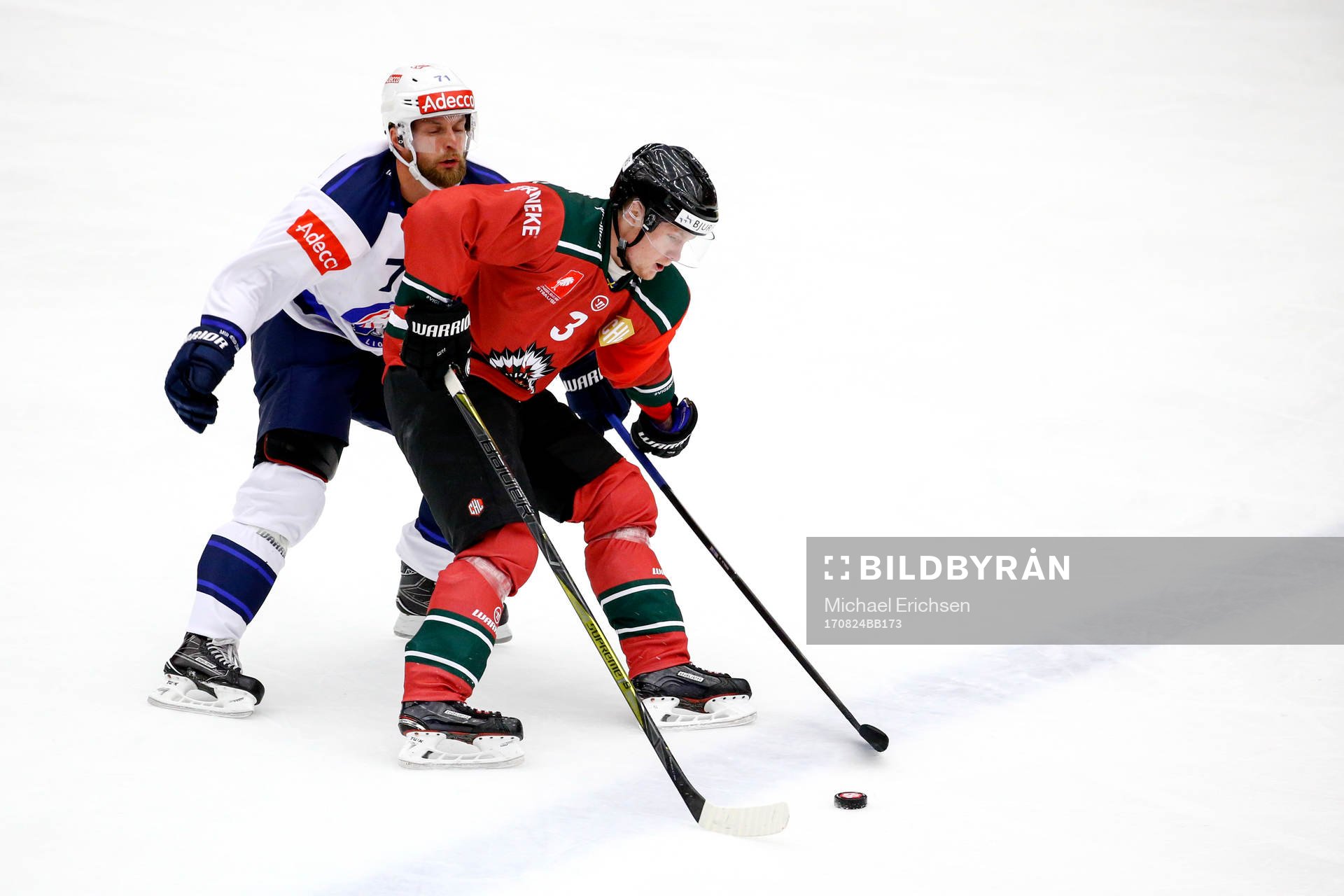 Zürichs Patrik Bartschi och Frölundas Carl Grundström