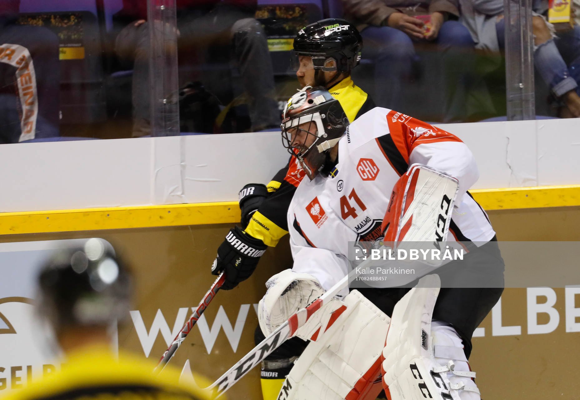 Cristopher Nilstorp, Malmö Redhawks and Mikael Seppälä,