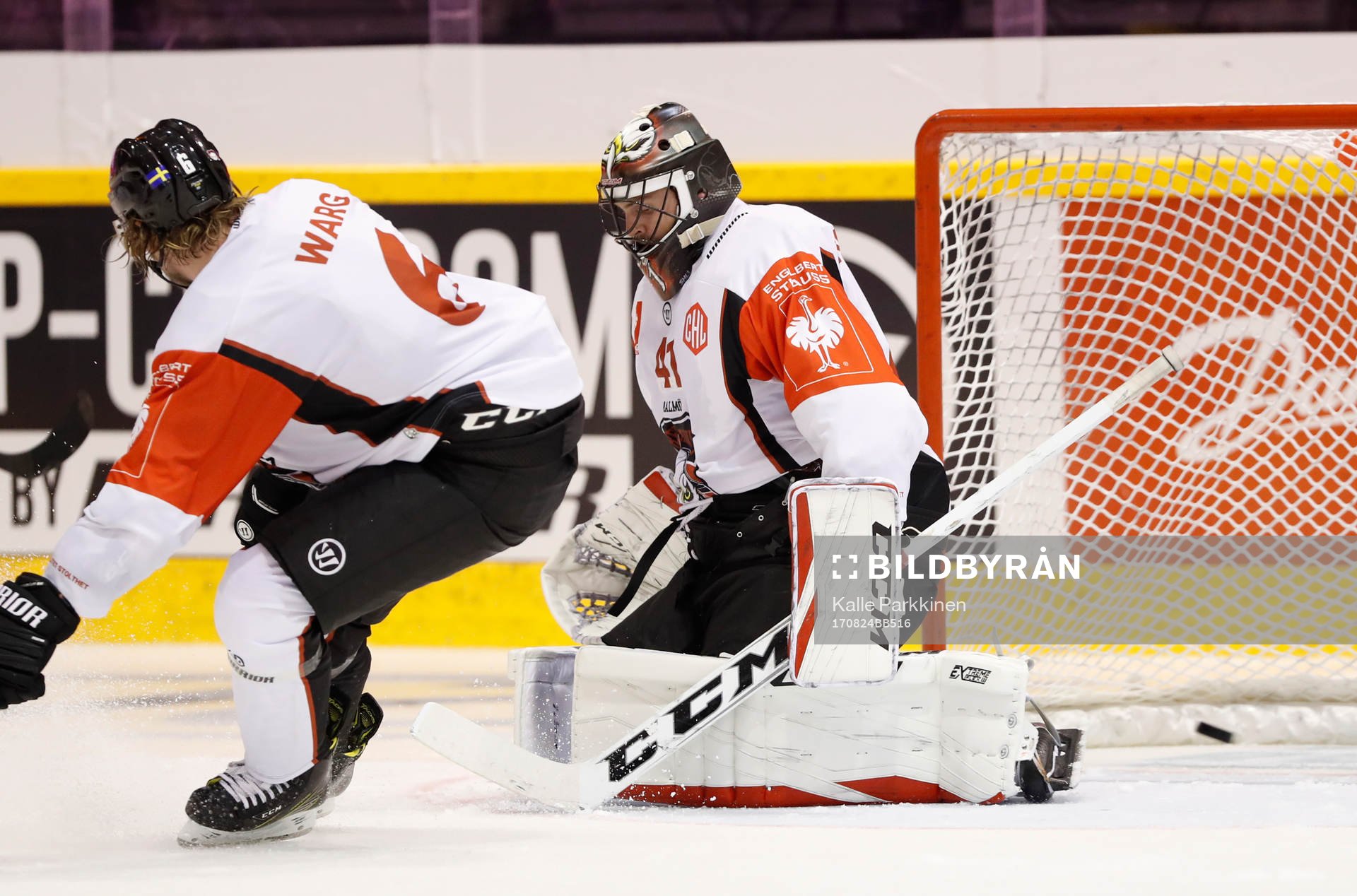 Stefan Warg, Malmö Redhawks and Cristopher Nilstorp,