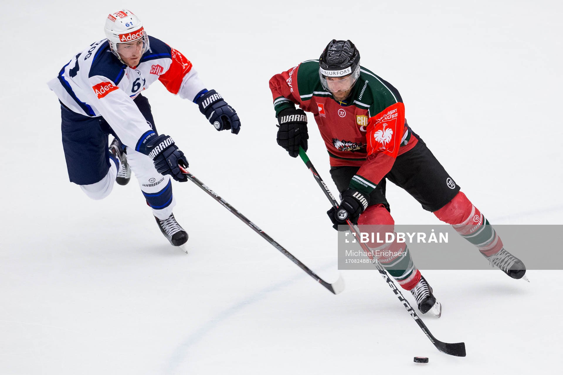 Frölundas Joel Lundqvist rundar Zürichs Fabrice Herzog