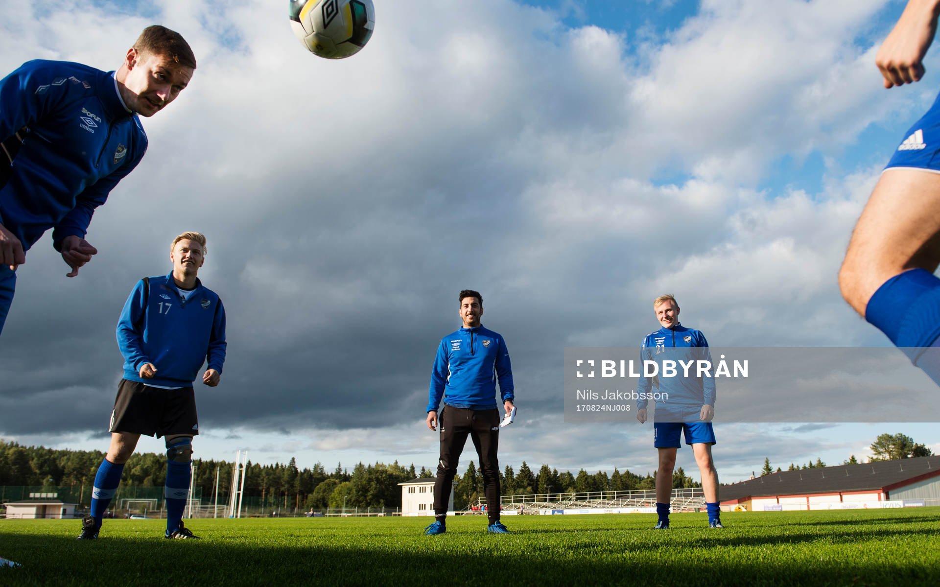 Mika Lindroos, Tobias Strandlund, Emad Nademi, Mårten