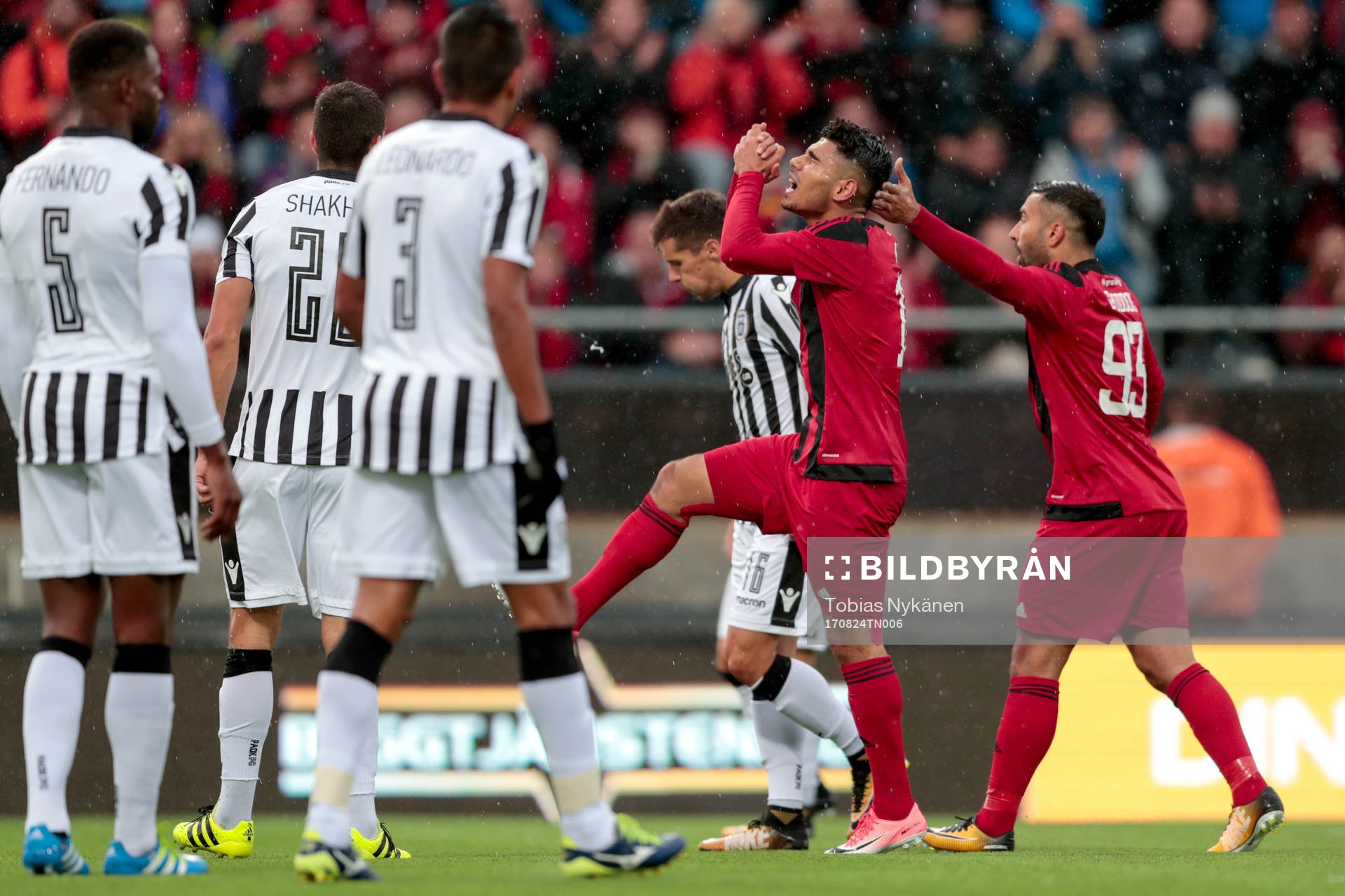 Östersunds Hosam Aiesh och Saman Ghoddos deppar