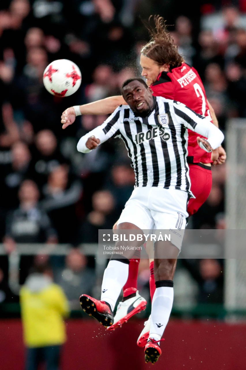 s Djalma Campos och Östersunds Tom Pettersson