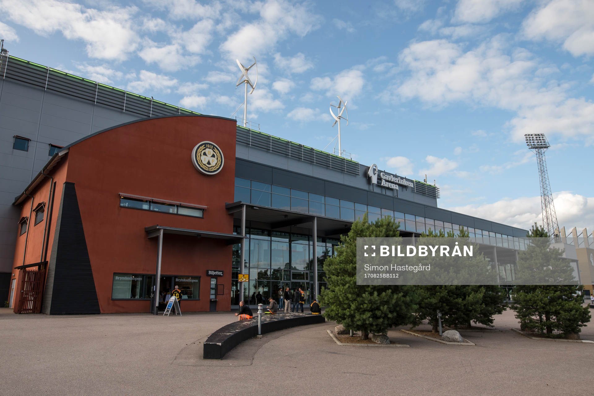 General exterior view of Gavlerinken Arena prior the CHL