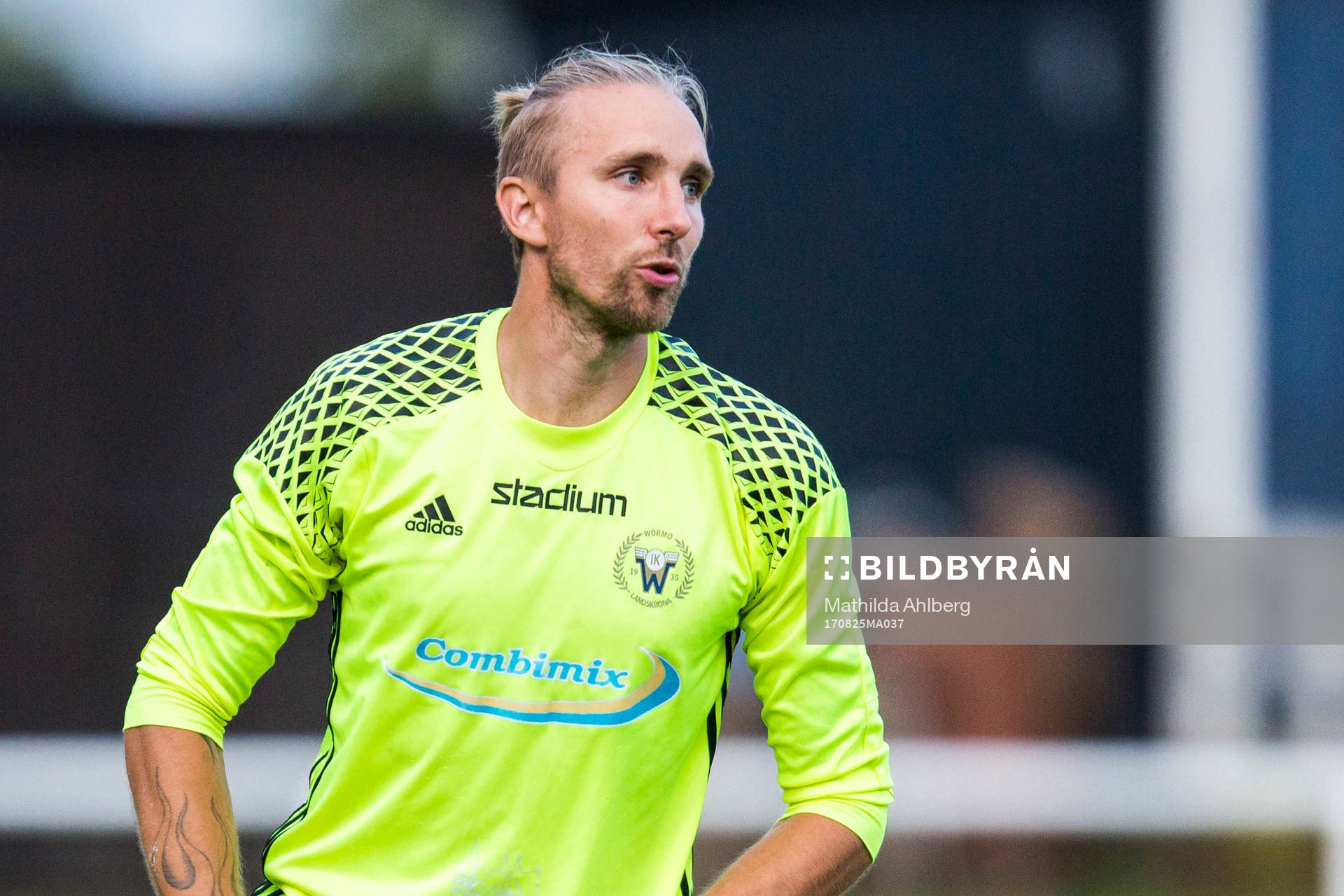 Wormos målvakt Bill Halvorsen