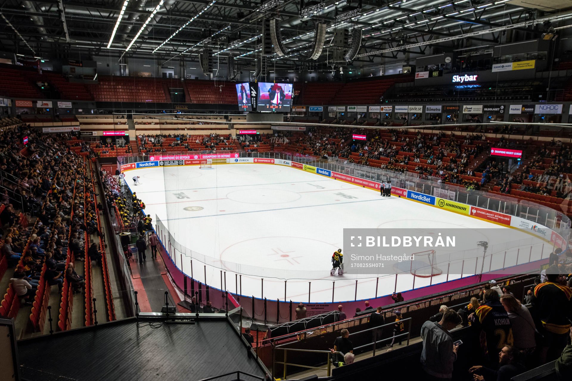 General interior view of Gavlerinken Arena