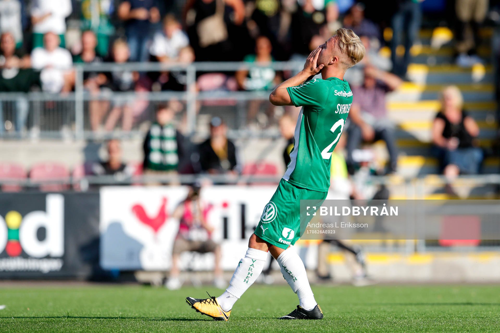 Hammarbys Sander Svendsen deppar