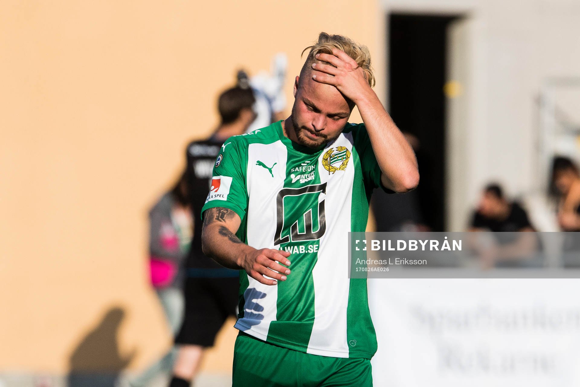 Hammarbys Sander Svendsen deppar
