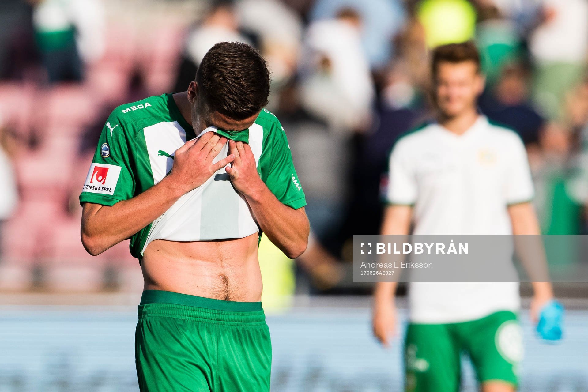 Hammarbys Jeppe Andersen deppar