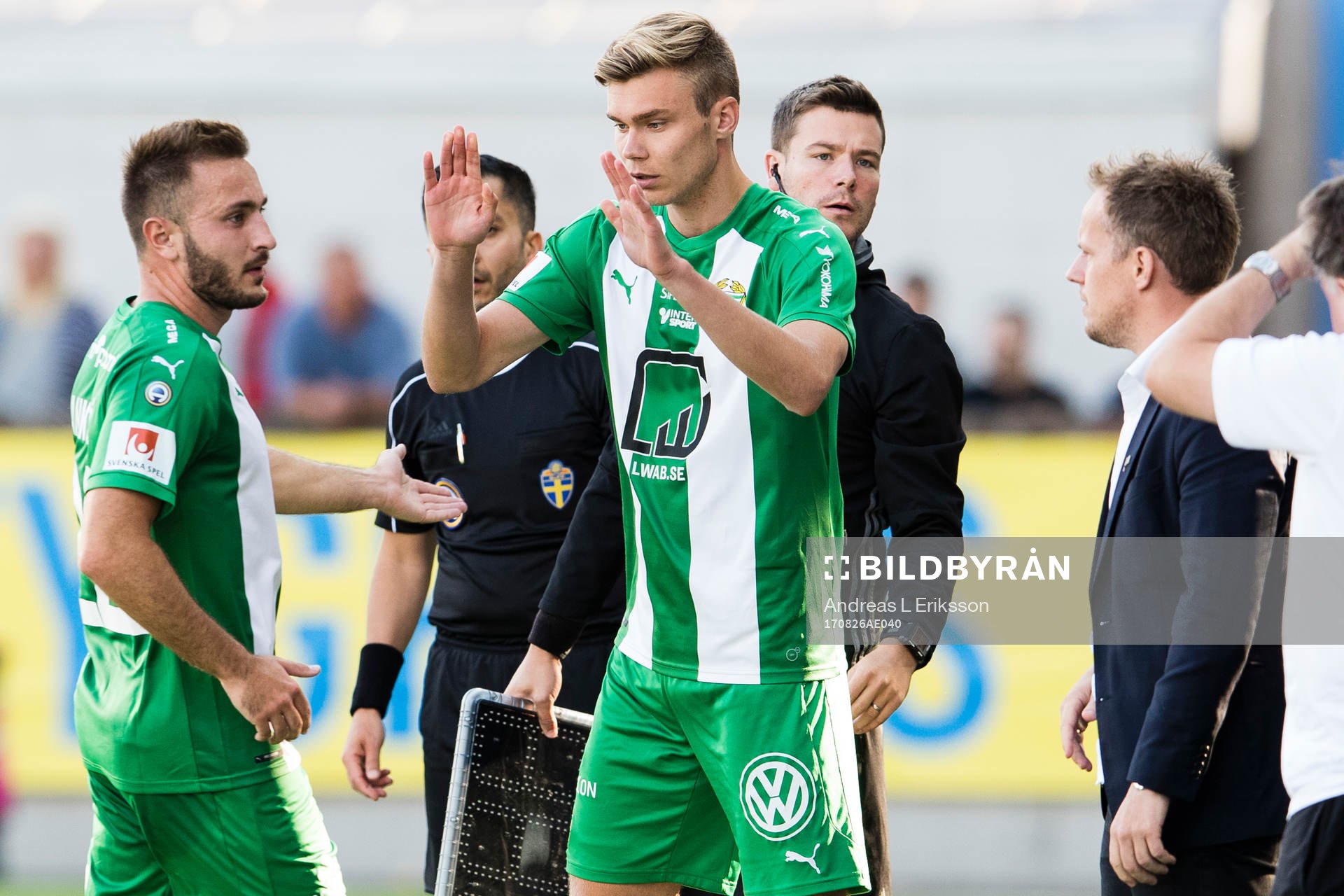 Hammarbys Muamer Tankovic byter med Marcus Degerlund