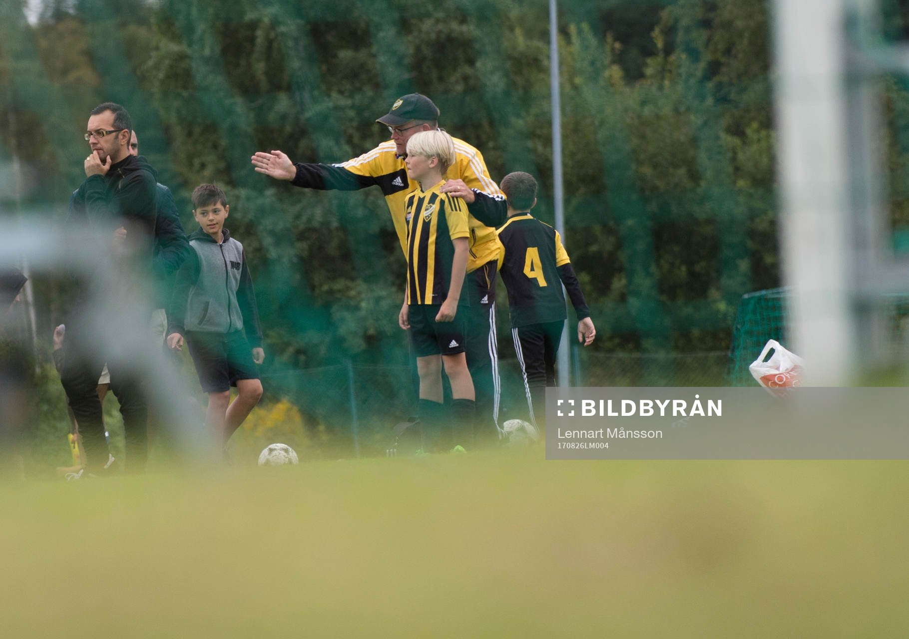 i matchen för pojkar födda 2007 mellan IFK Hässleholm