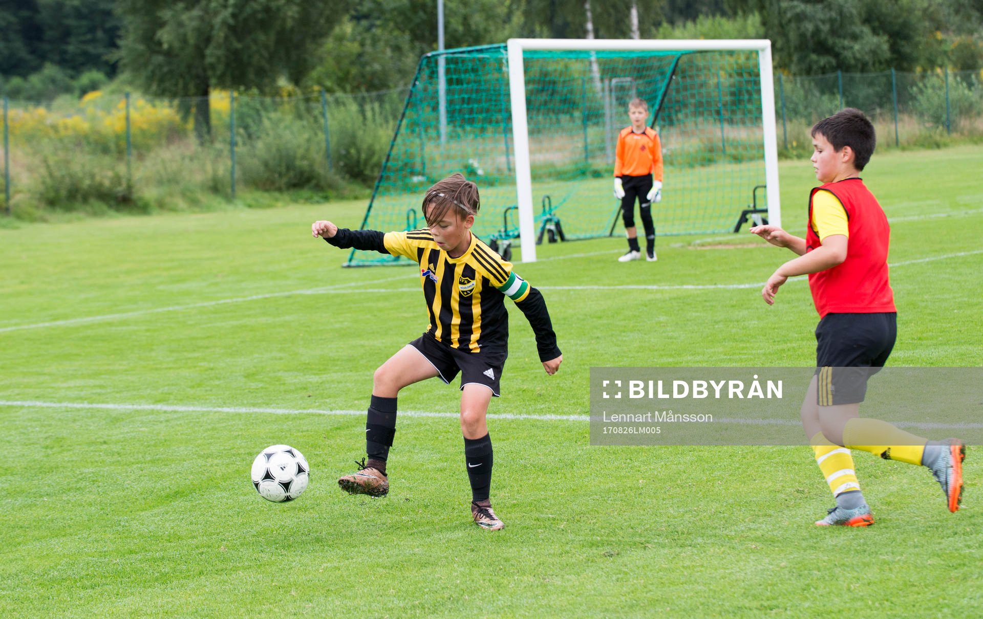 i matchen för pojkar födda 2007 mellan IFK Hässleholm