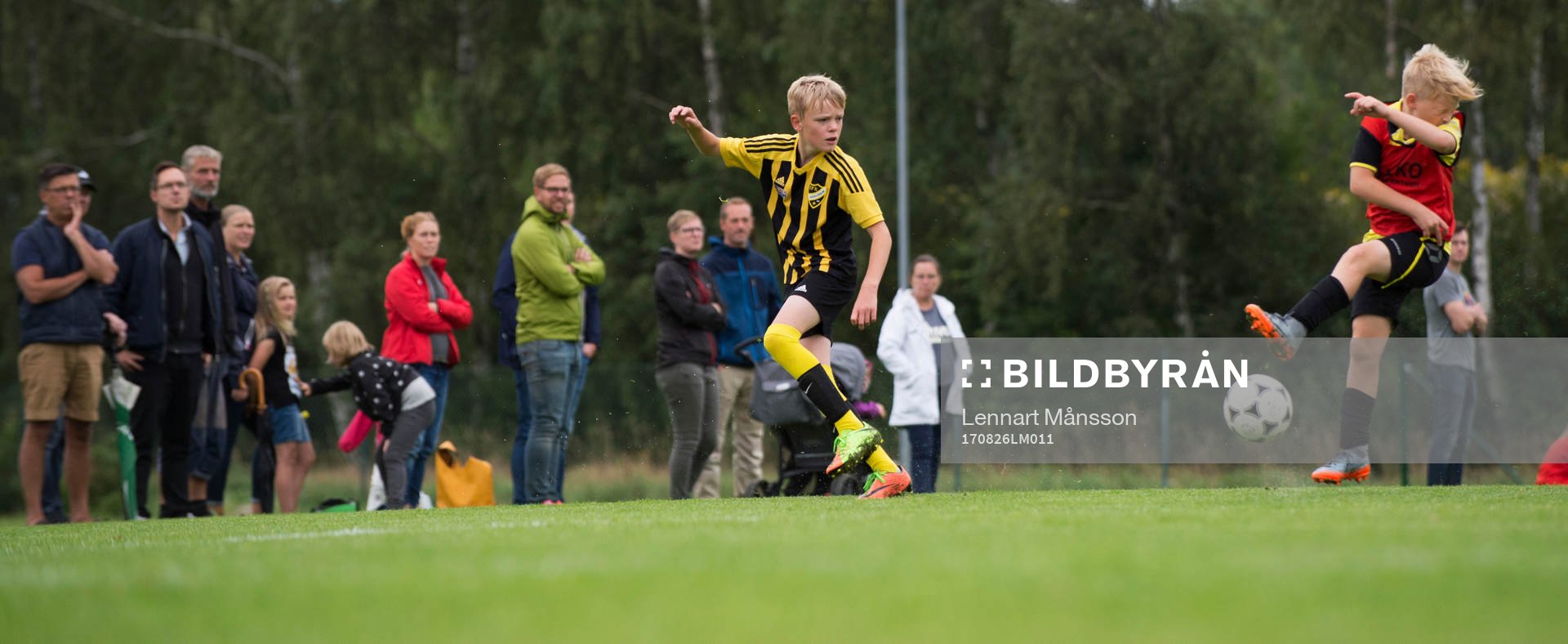 i matchen för pojkar födda 2007 mellan IFK Hässleholm