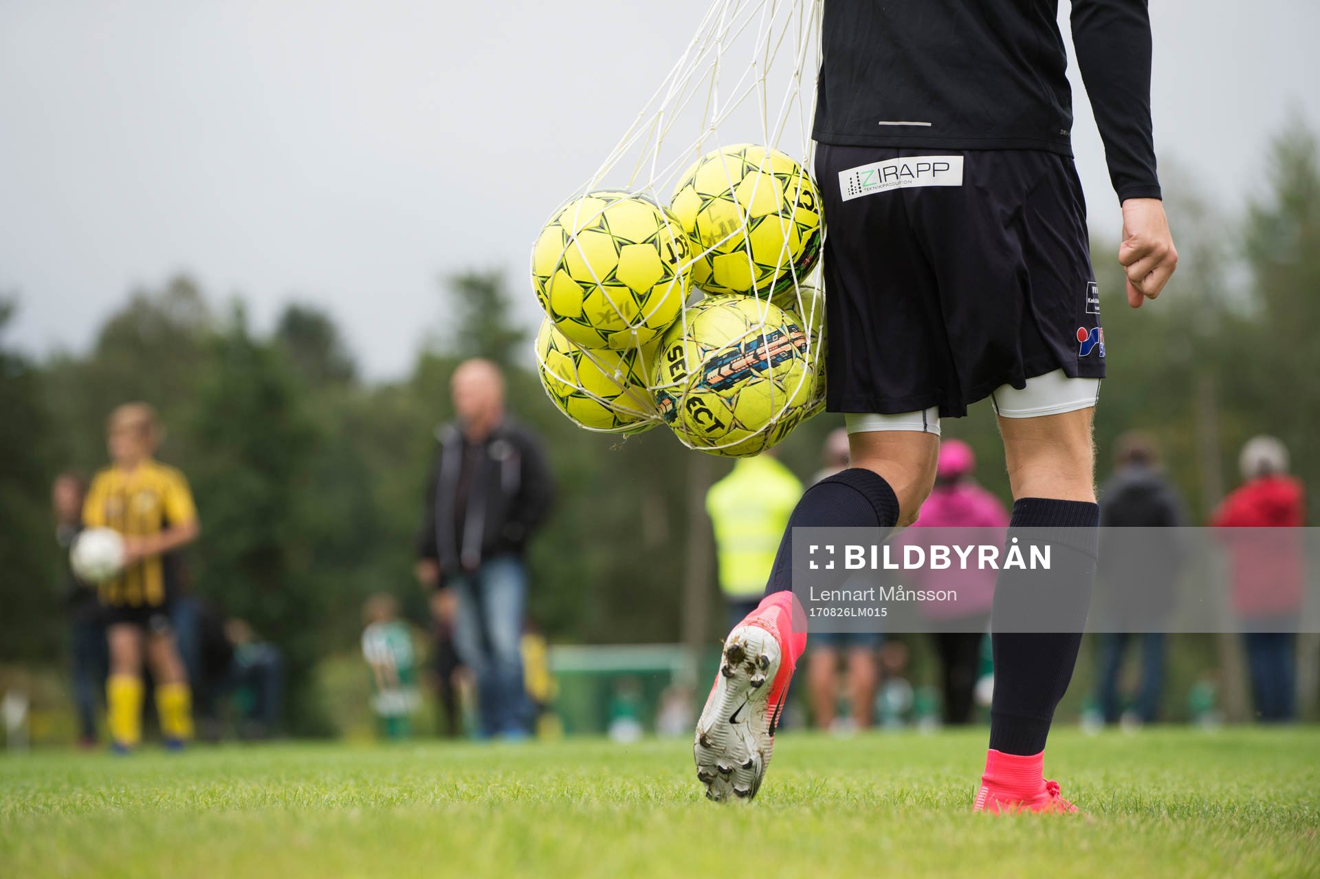 i matchen för pojkar födda 2007 mellan IFK Hässleholm