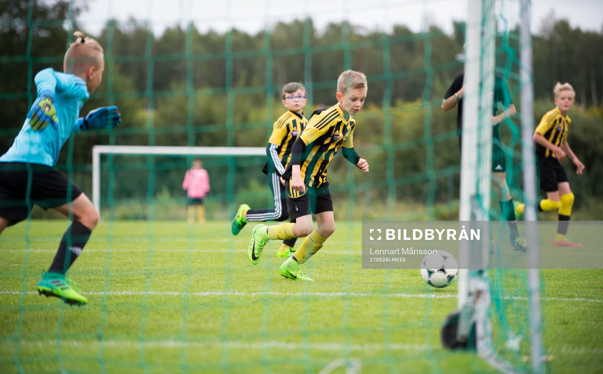i matchen för pojkar födda 2007 mellan IFK Hässleholm