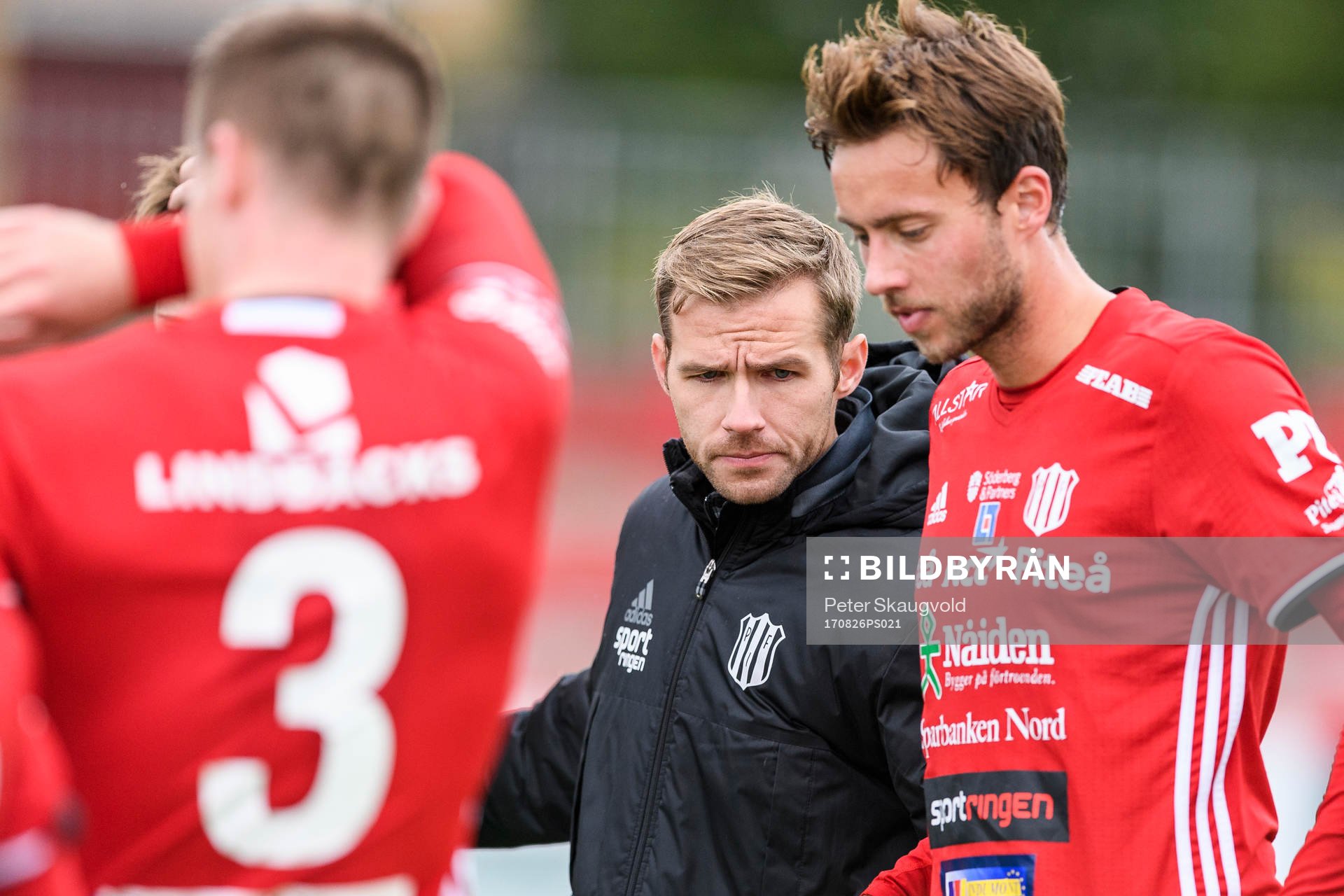 Piteås tränare Johan Norberg samlar laget