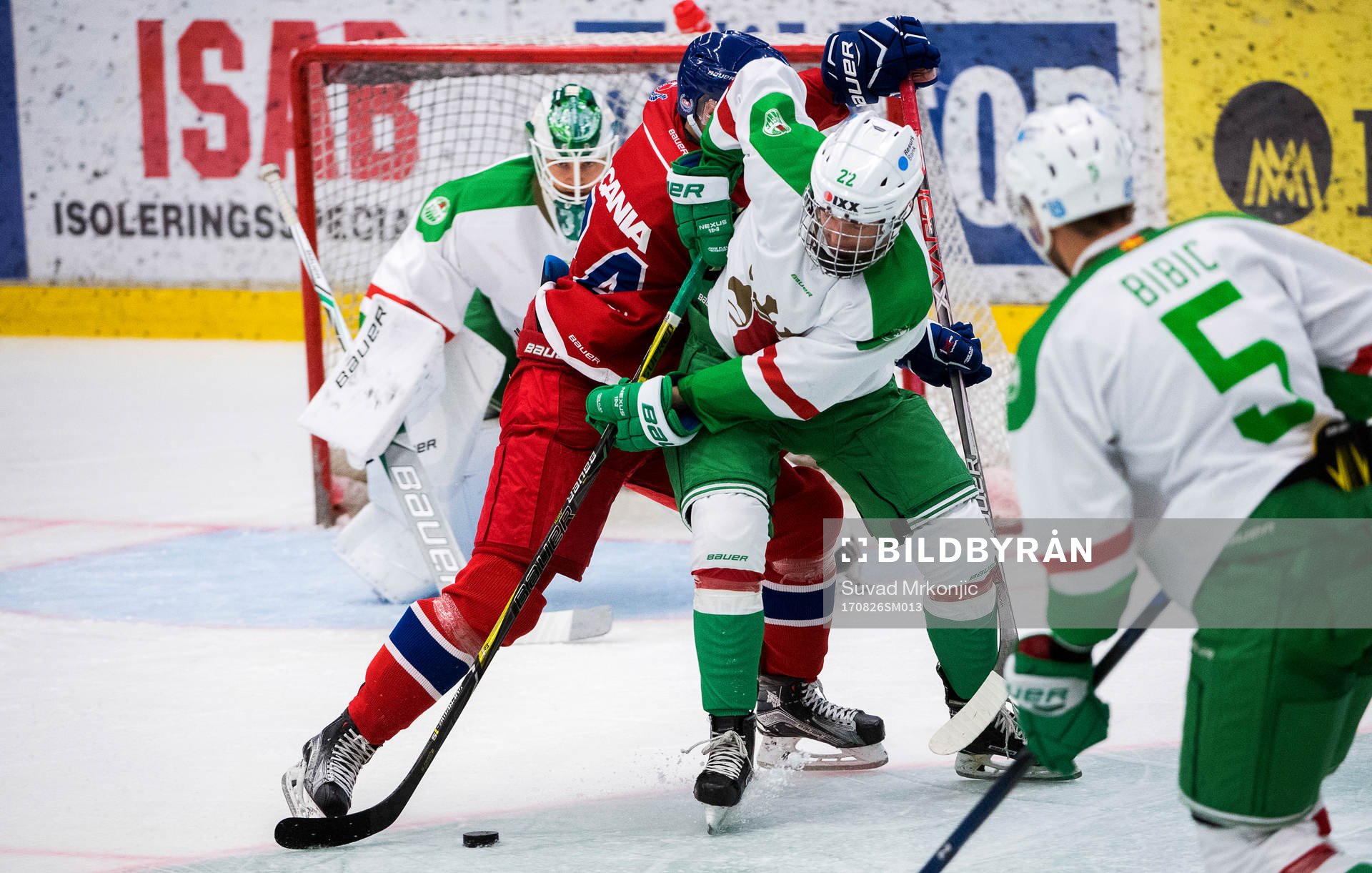Oskarshamns Oscar Josefsson och Rögles Rasmus Sandin