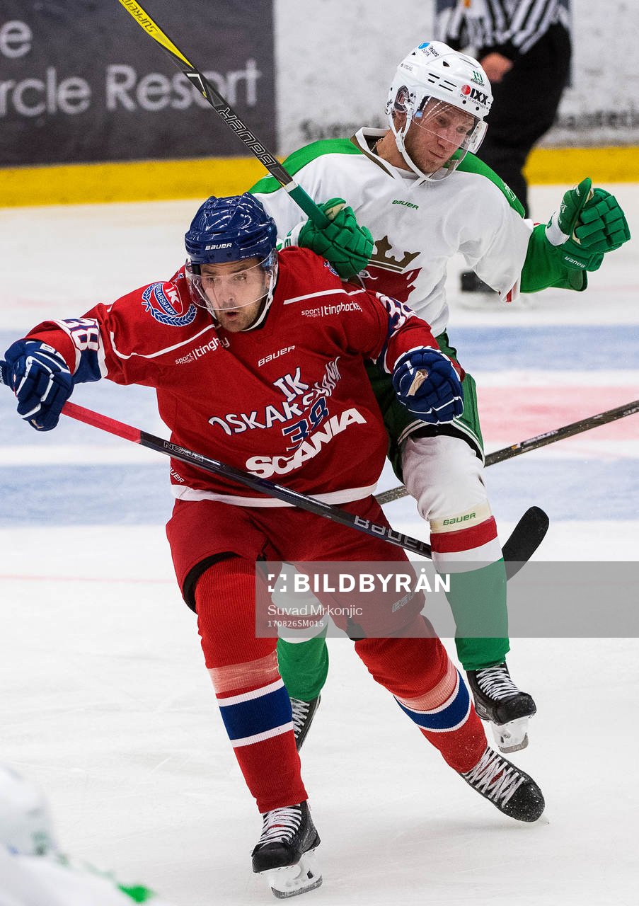 Oskarshamns Joakim Hagelin  och Rögles Alexander Younan